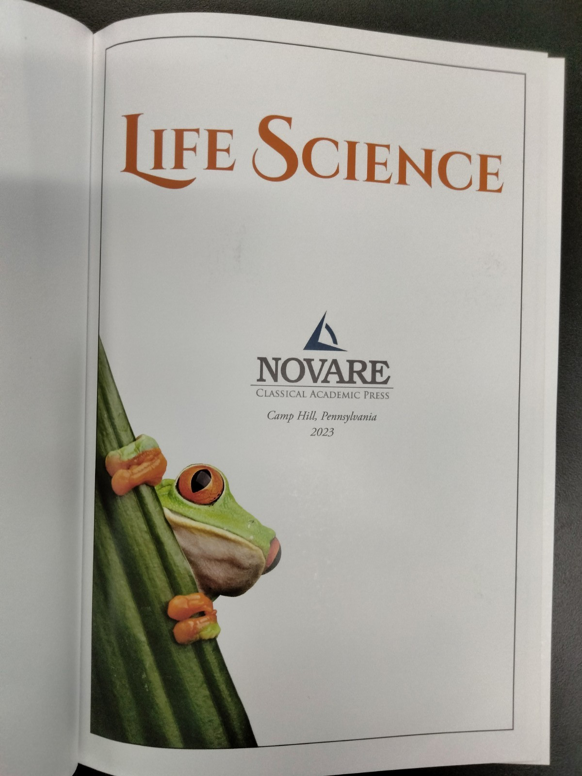 Life Science Novare Classical Academic Press Tracy Creek