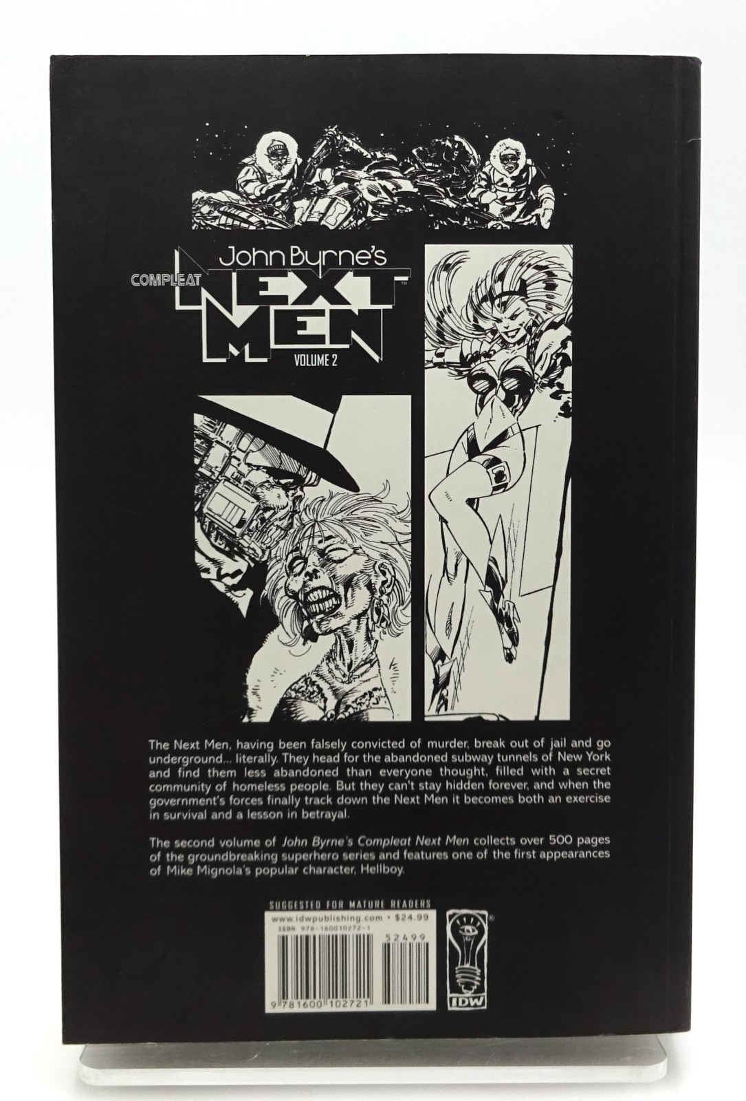 The Compleat John Byrne’s Next Men Volumes 1 & 2 PB Set 1st Print 2008 Complete