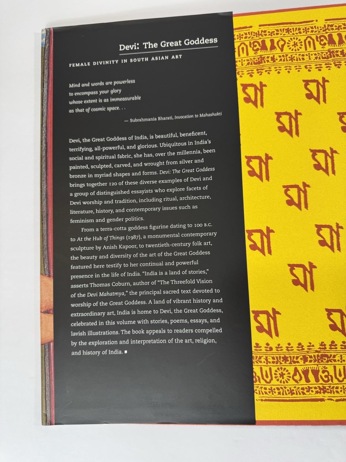 Devi The Great Goddess : Female Divinity in South Asian Art