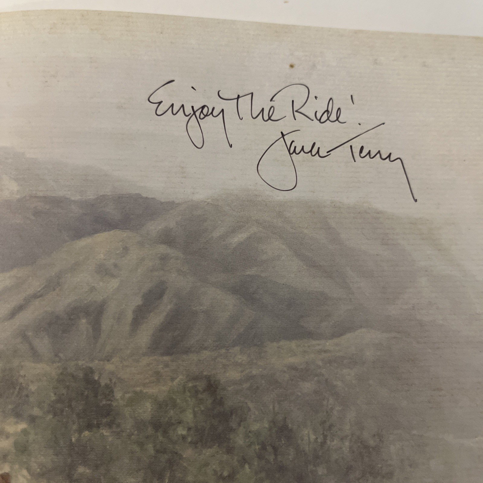 SIGNED- l The Great Trail Ride: Meeting God in the Wide Open Spaces Book Western