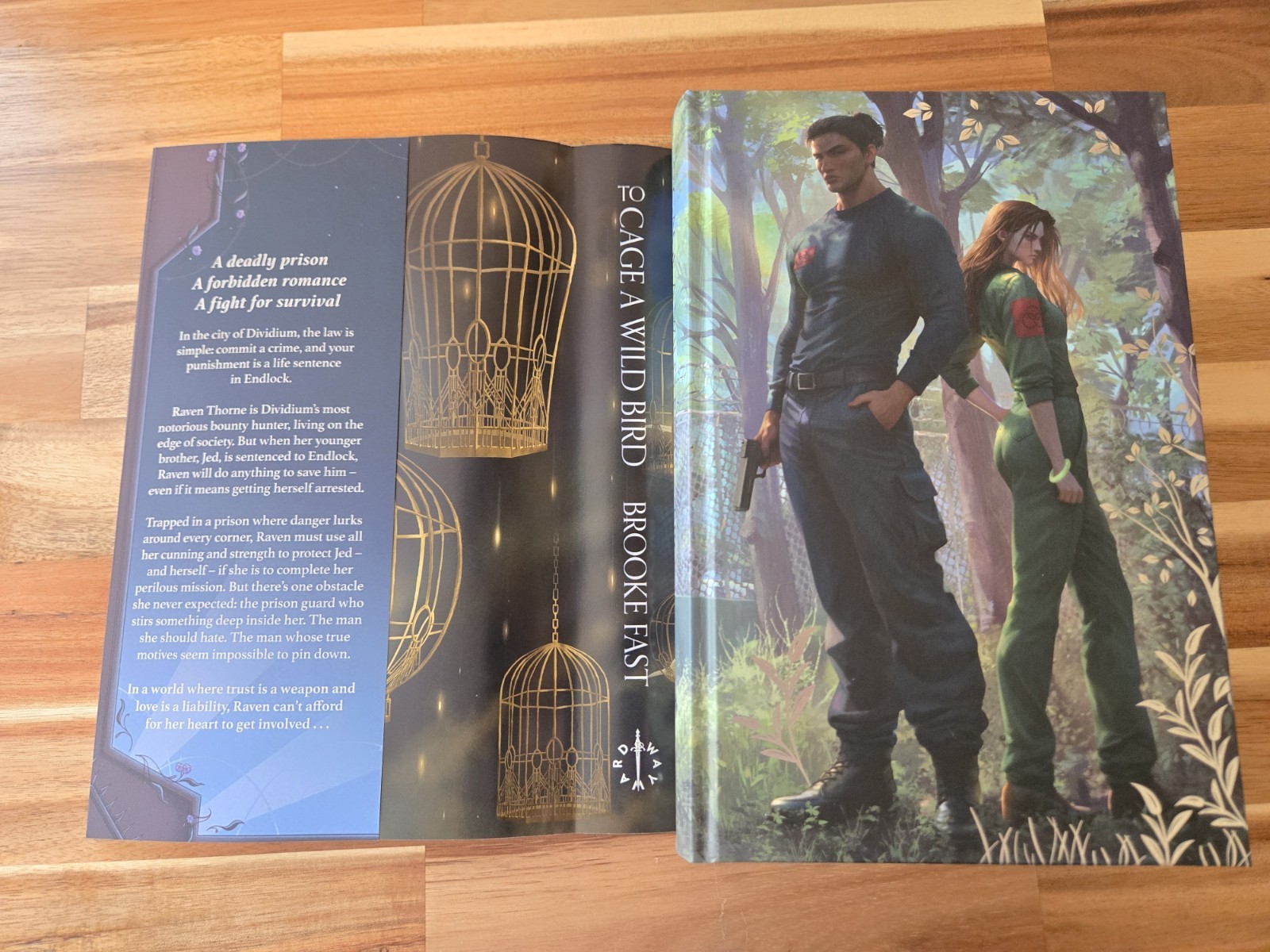 To Cage A Wild Bird Brook Fast Fairyloot Signed Exclusive Edition