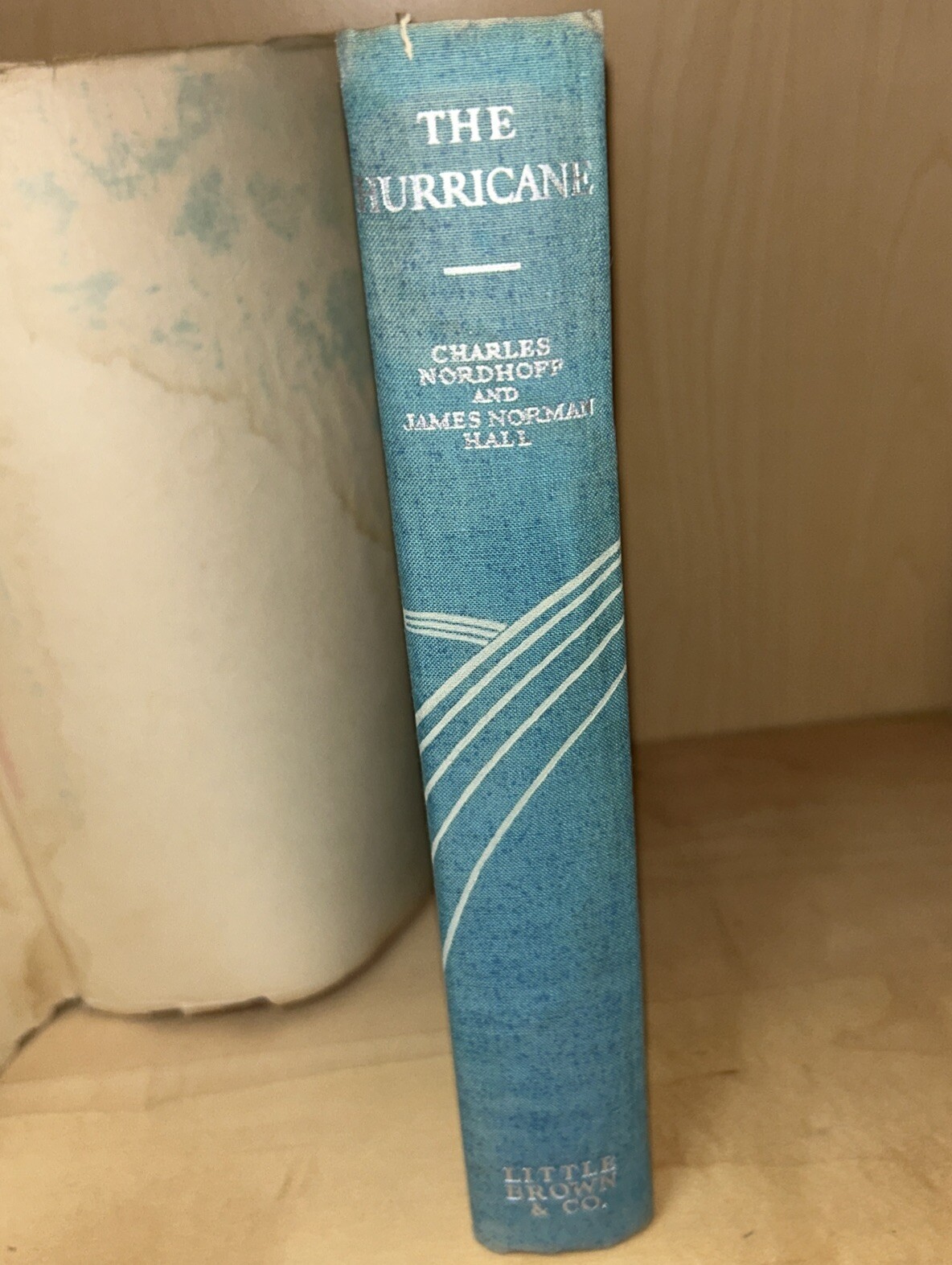 Vintage The Hurricane Charles Nordhoff James Norman Hall 1936 HCDJ Little Brown