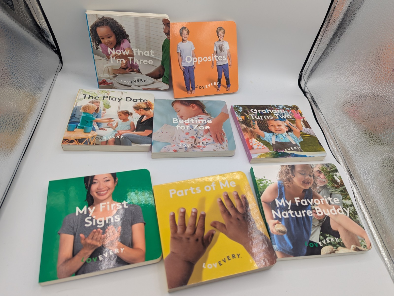 Lot Of 8 Lovevery Board Hardcover Books Preschool Toddler Learning