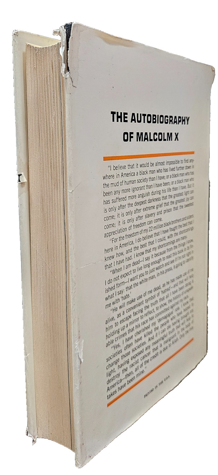 The Autobiography of Malcom X – 10th Printing, 1965 Grove Book Club Ed.