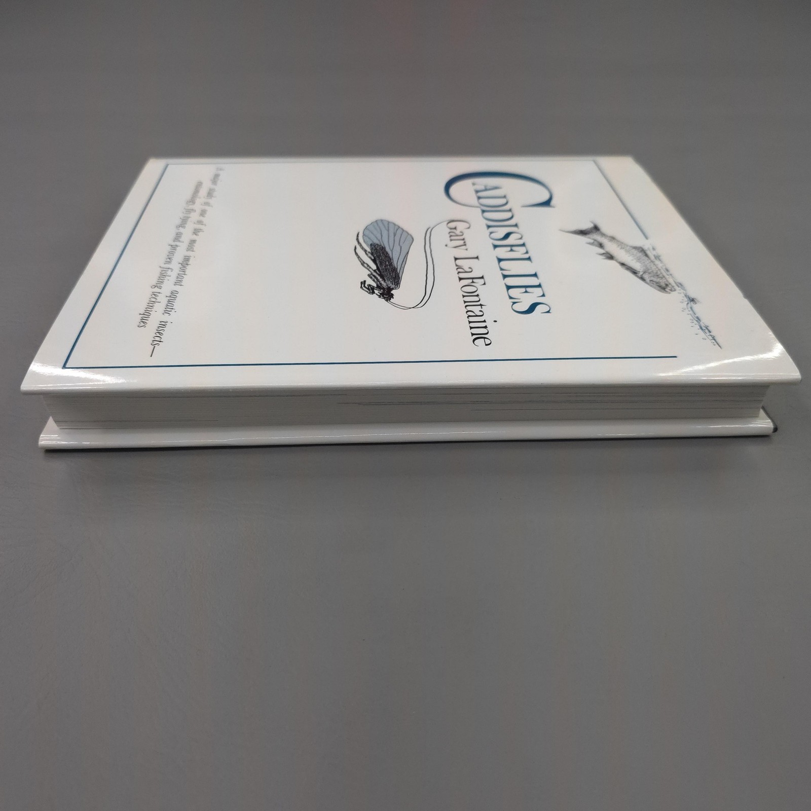 CADDISFLIES GARY LAFONTAINE HARDCOVER BOOK FLY TYING FISHING ENTOMOLOGY