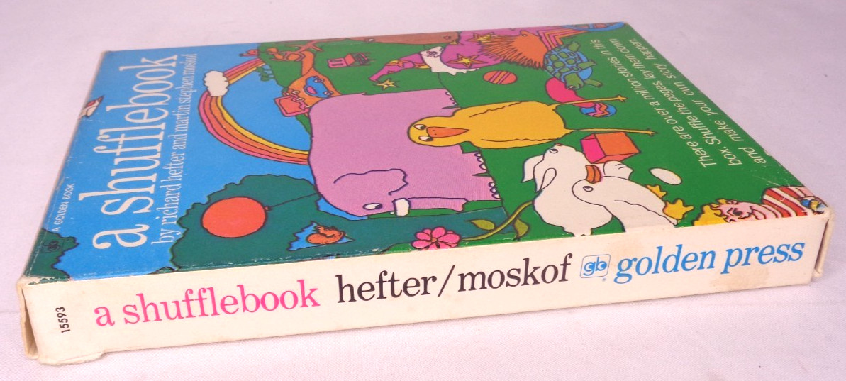 A Shufflebook Vintage 1970 Golden Press 100% Complete Picture Cards Hefter Book