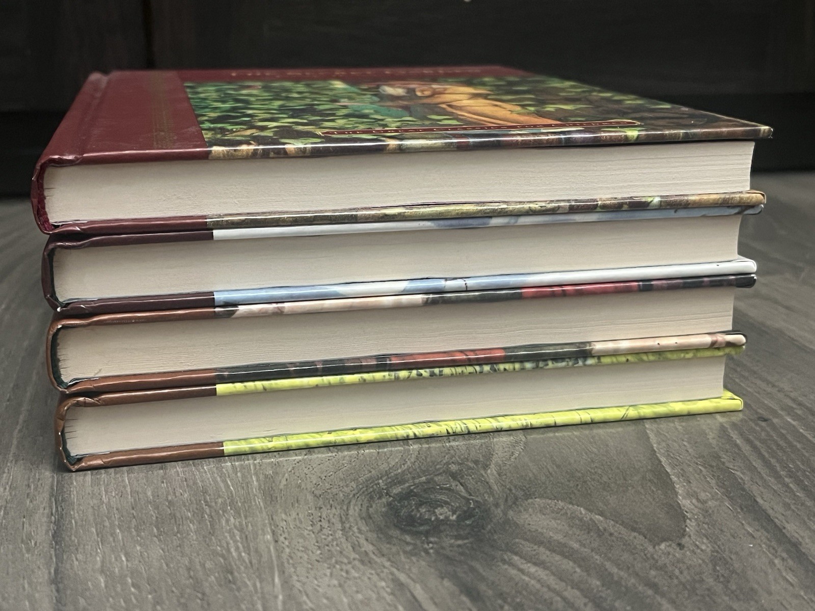 Lot of 4 The Great Classics for Children Dalmatian Press Hardcover Books