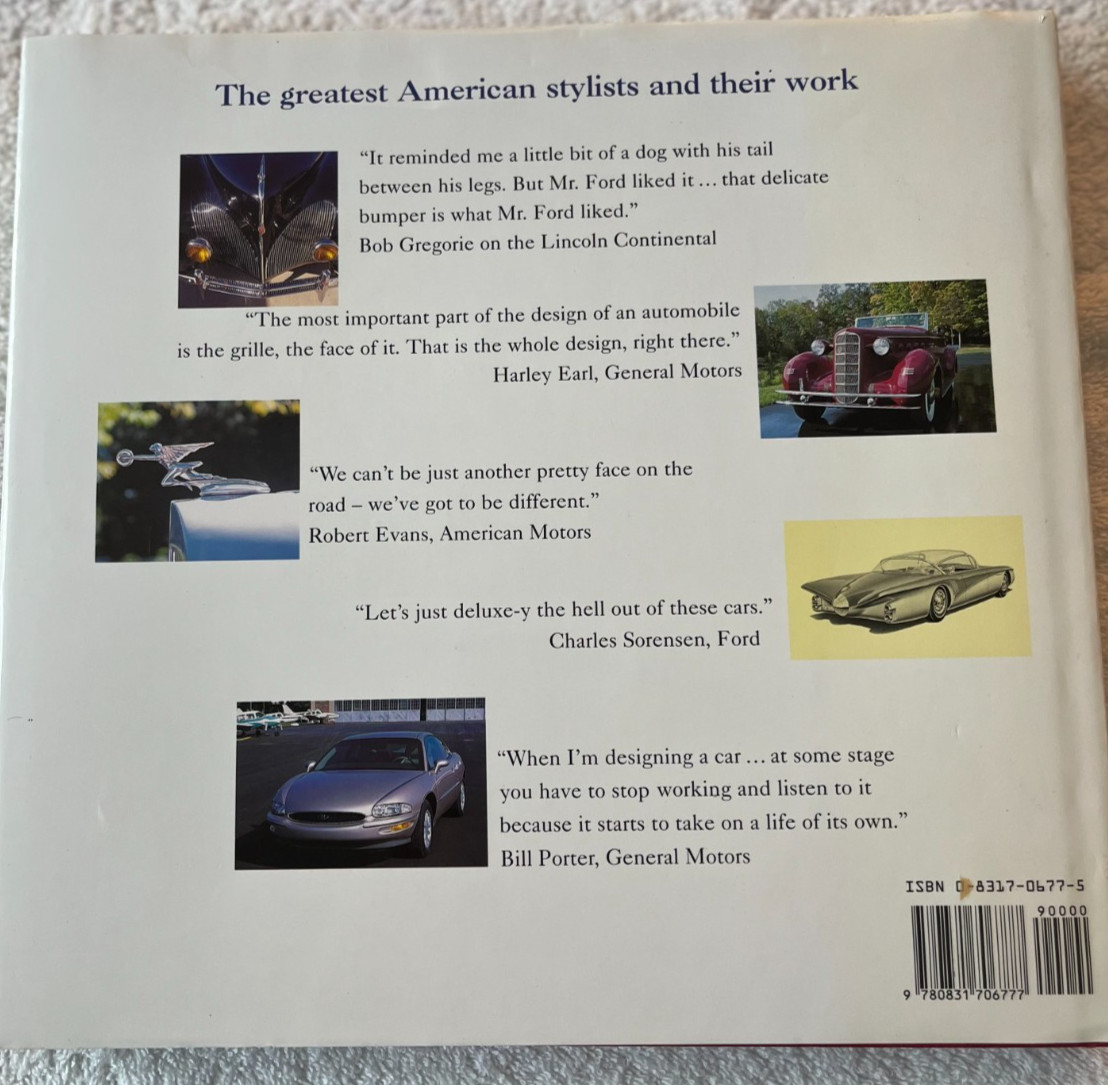 Art of the American Automobile: The Greatest Stylists and Their Work