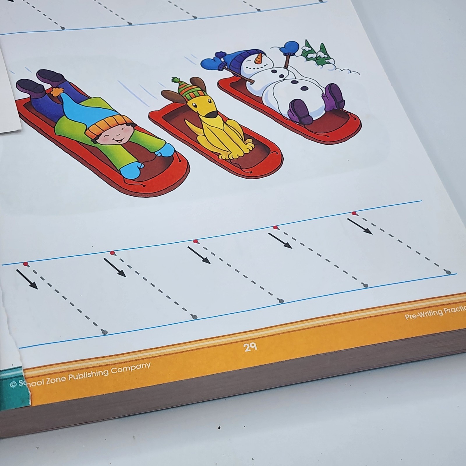 Big Alphabet Workbook Age 3-5 2008 SC (Acceptable) 1st 28 Pages Missing Bargain