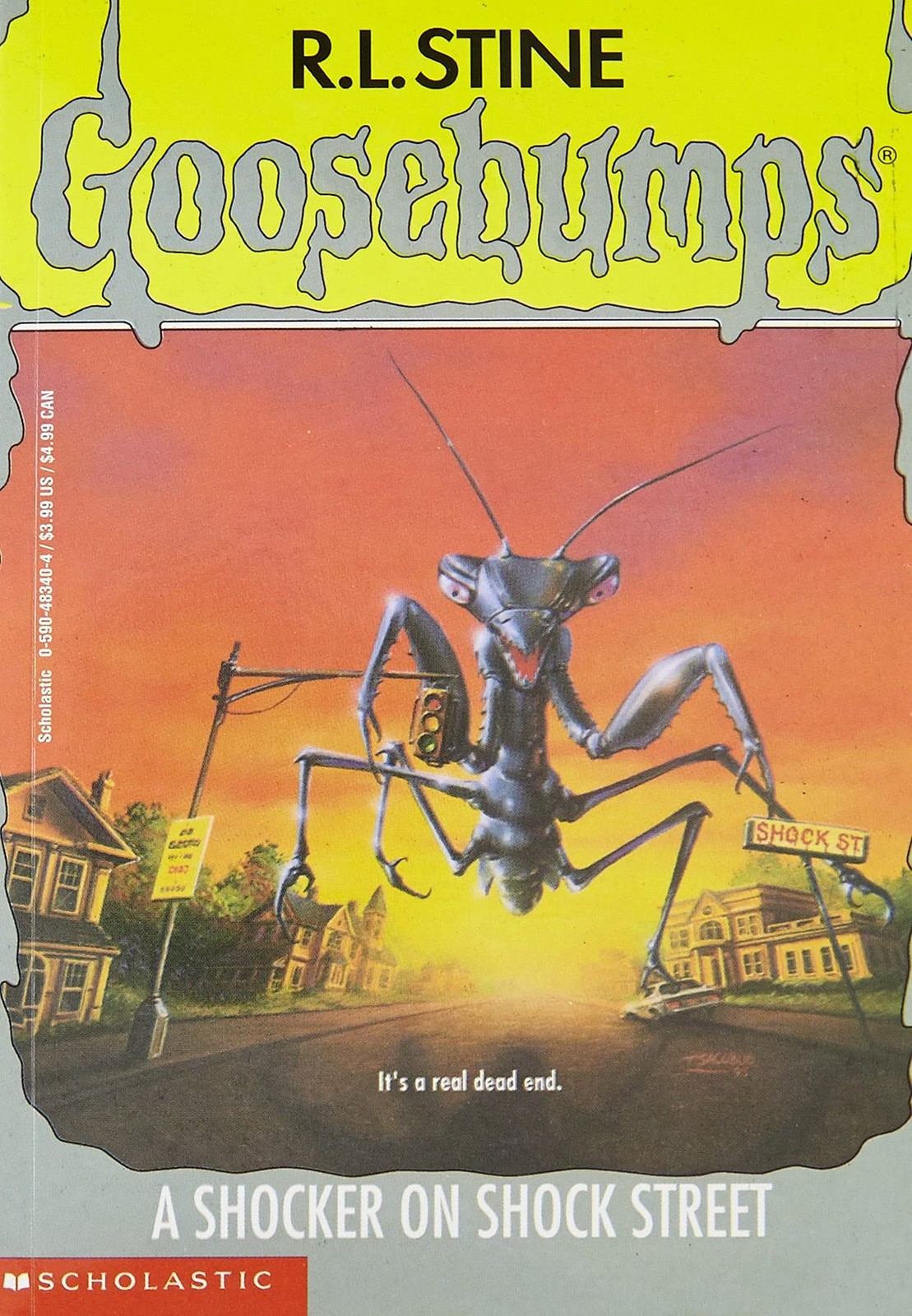 A Shocker On Shock Street (Goosebumps – 35) Stine, R. L. paperback Very Good