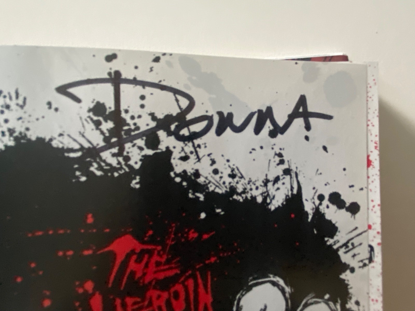 SIGNED Nikki Sixx : The Heroin Diaries 2007 1st Ed / 1st Print HCDJ ~ ACCEPTABLE