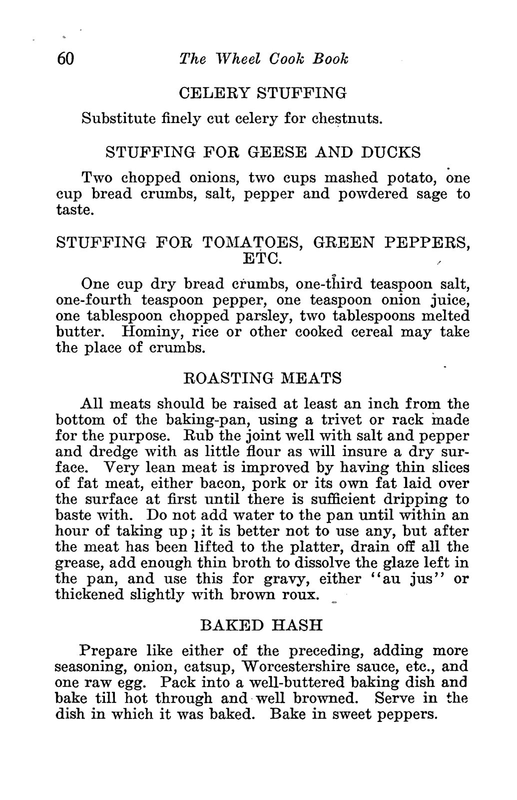 1913 The Wheel Cook Book 152 Pages