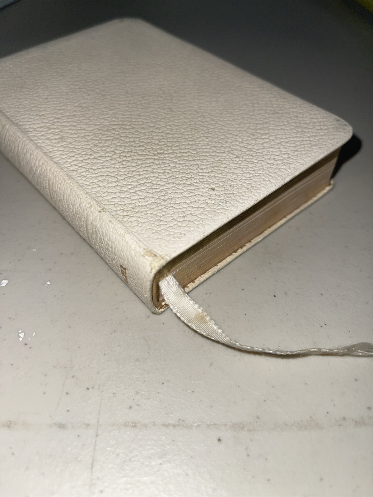 Vintage Wedding Bible KJV Unused Harper Printed In England 1950-60? 3.75” X 5.5”