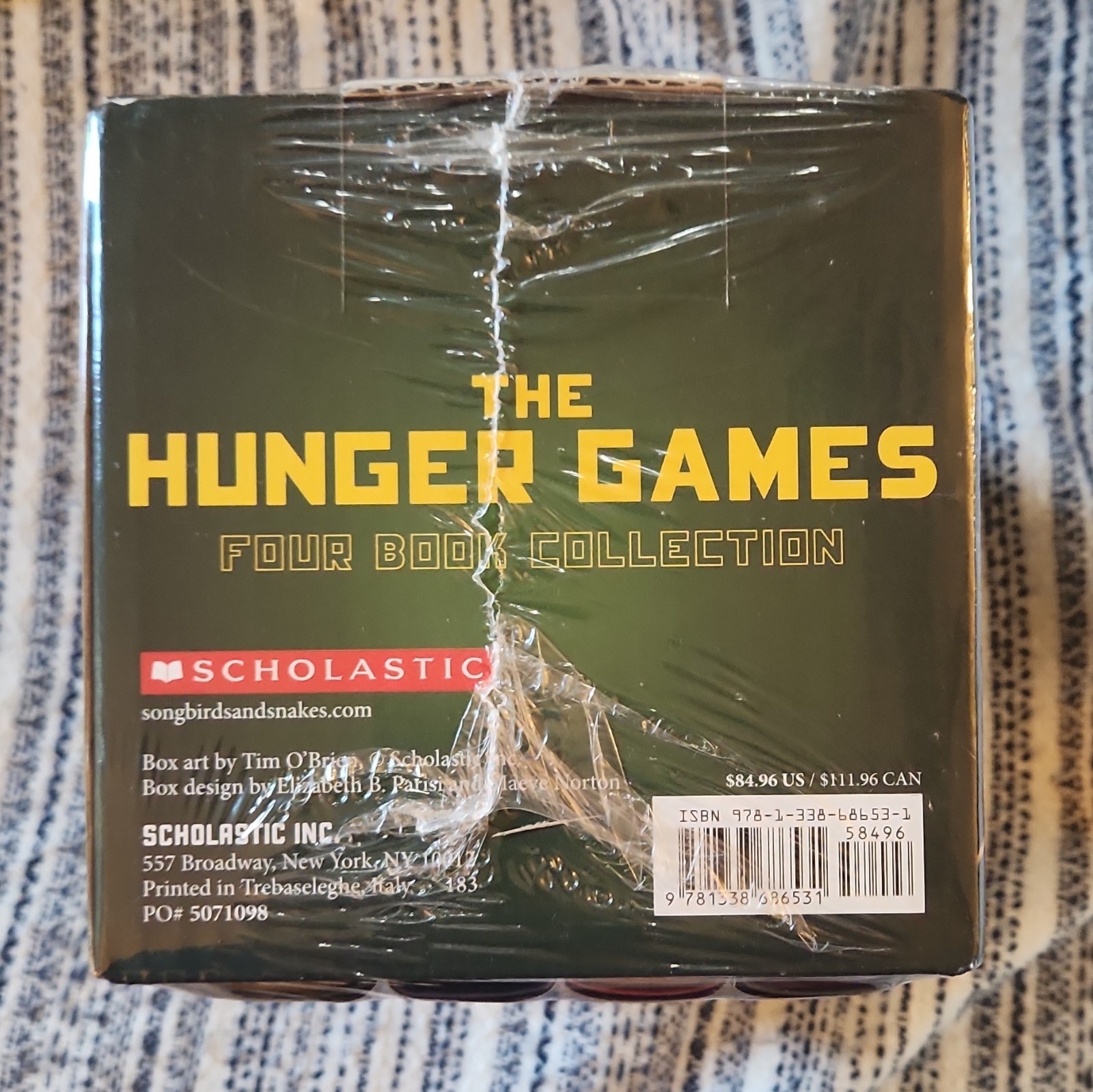 Suzanne Collins The Hunger Games 4-Book Collection Box Set, Scholastic Press