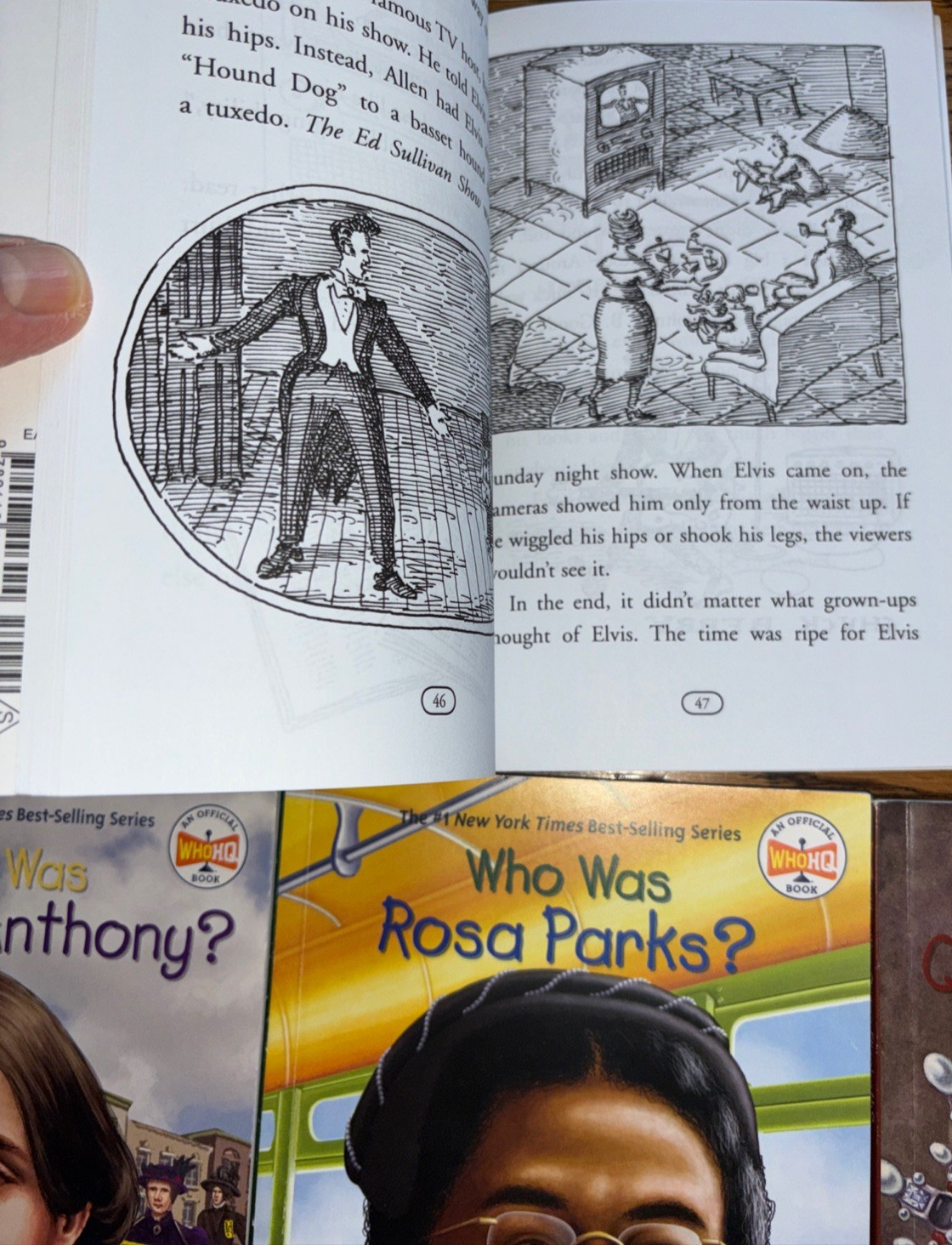 Lot of 50 Who Was / What Was / Where Is Books Biography History Homeschool Paper