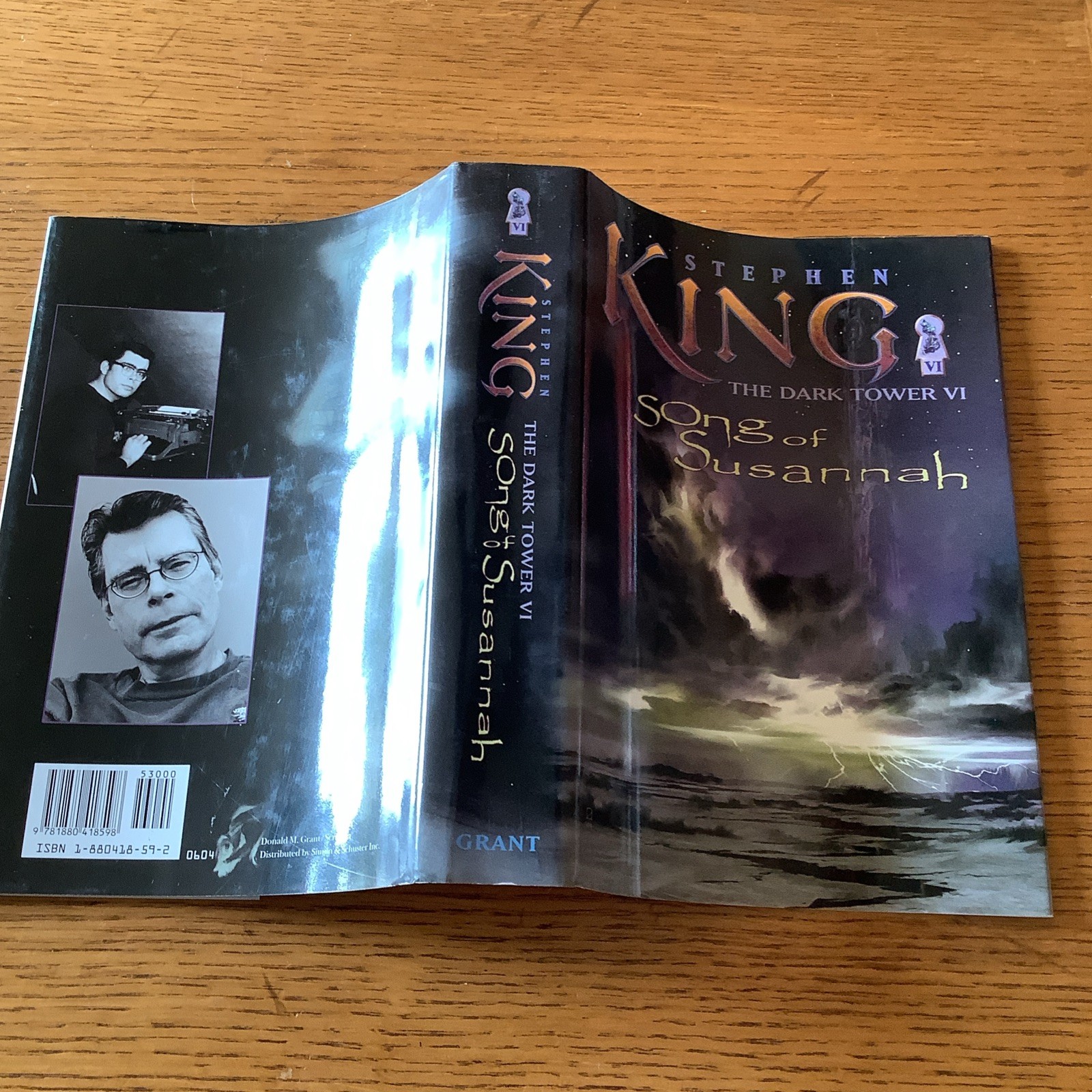 The Dark Tower VI Song of Susannah Stephen King 1st Edition 1st Print HCDJ 2004