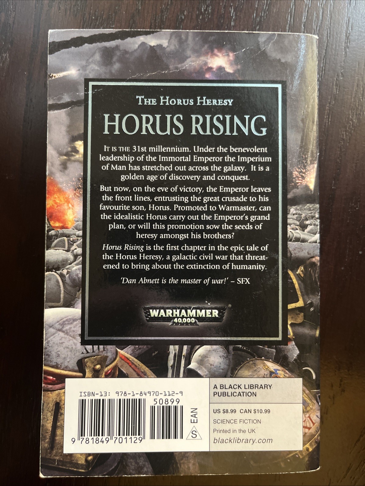 Horus Rising : Anniversary Edition by Dan Abnett (2011, Mass Market) Heresy VGC