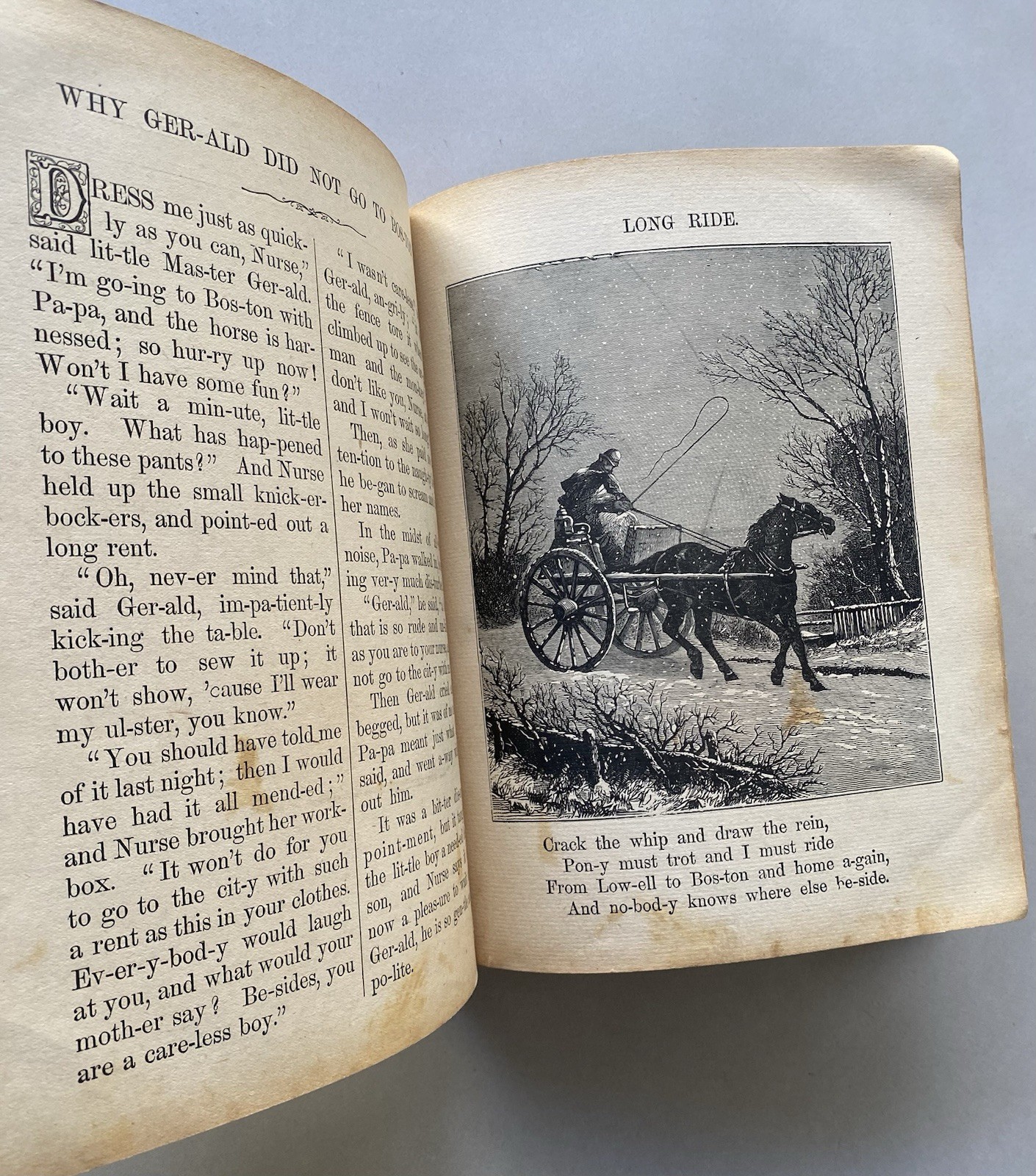 Antique Children’s Story Books – Granny & I / Favorite Stories *Worn Condition*