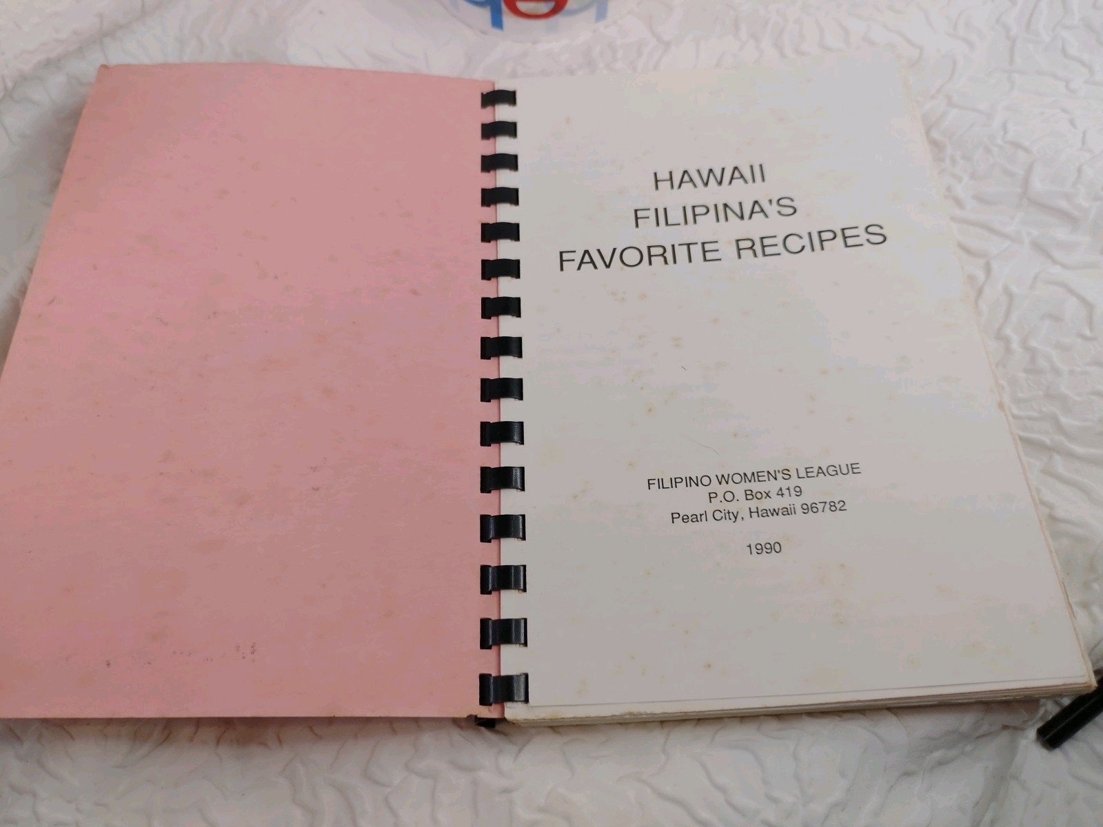 Hawaii Filipinas Favorite Recipes – Filipino Women’s League 1990 RARE!!