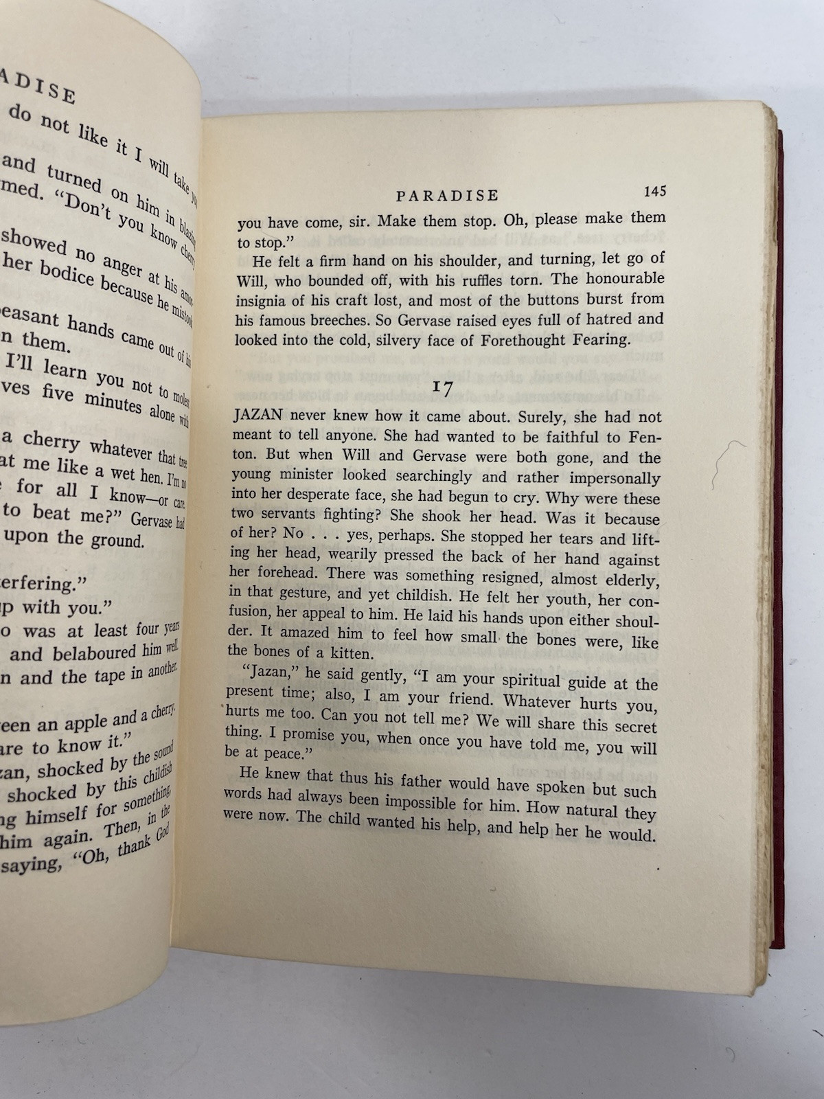 Paradise Esther Forbes 1937 Harcourt Brace and Company Hardcover