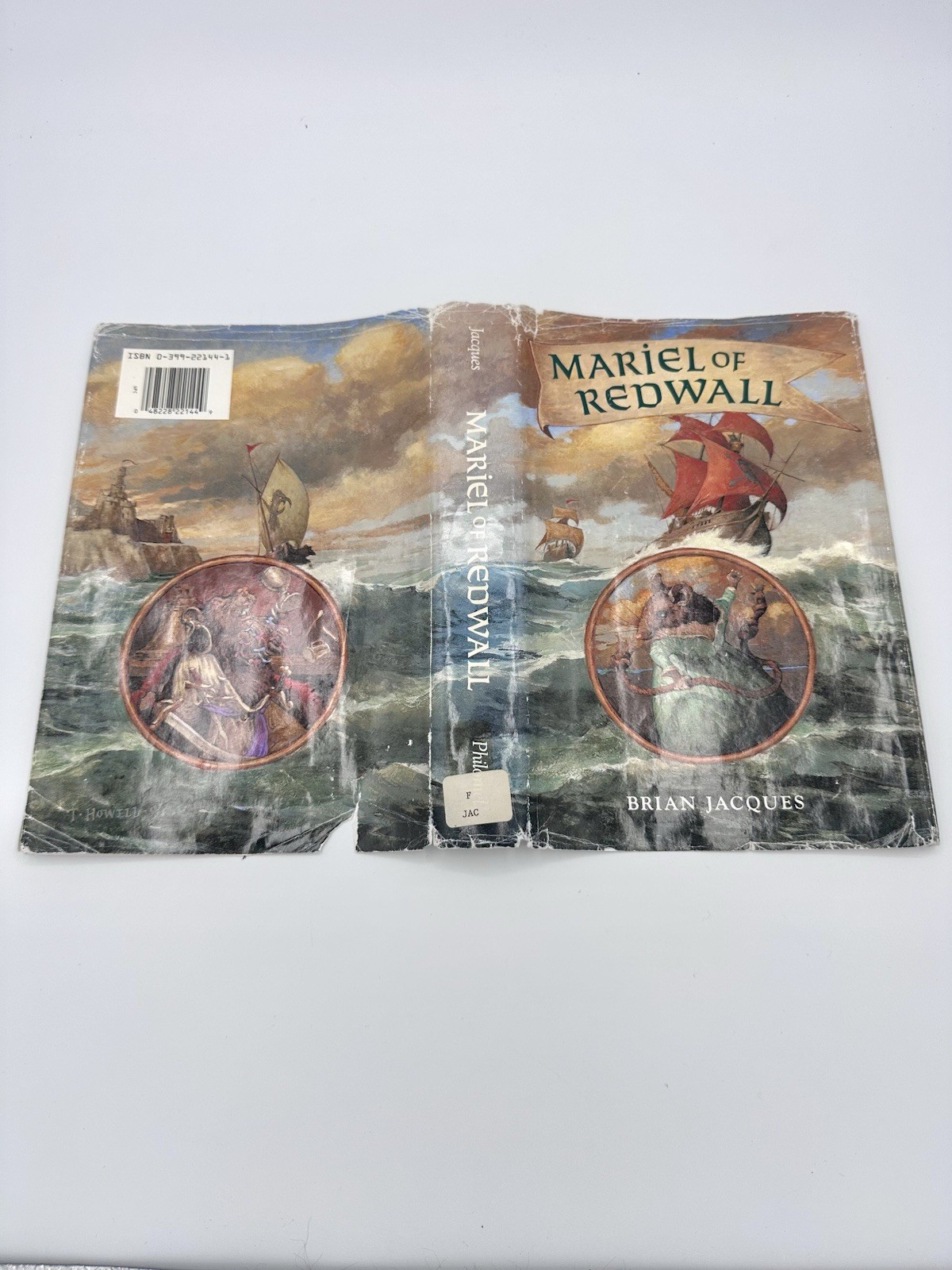 Mariel of Redwall by Brain Jacques 1st American Printing 6th Impression HD DJ