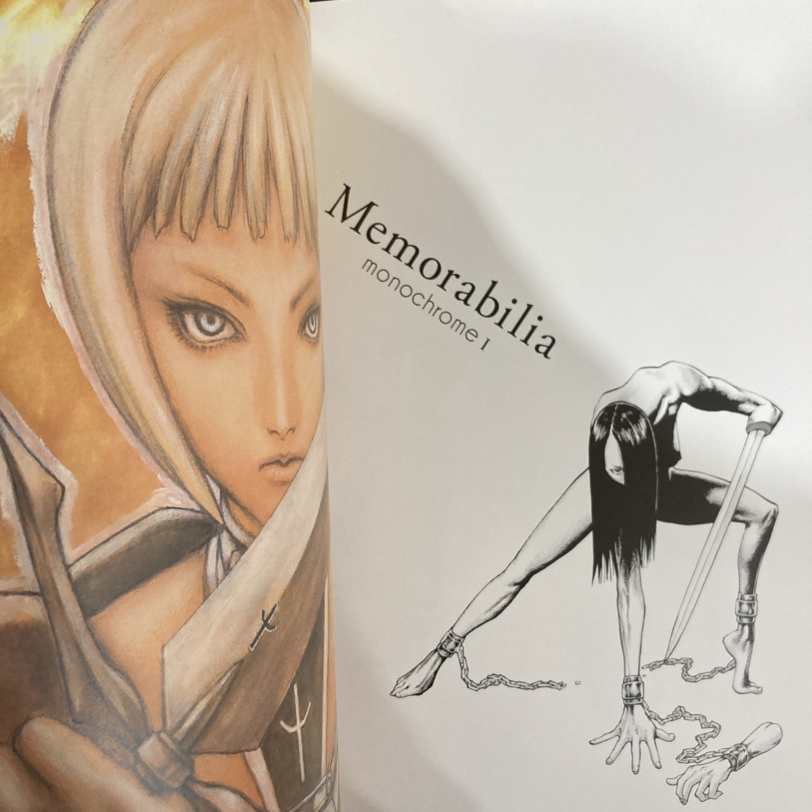 CLAYMORE Art Book Memorabilia Norihiro Yagi Illustration