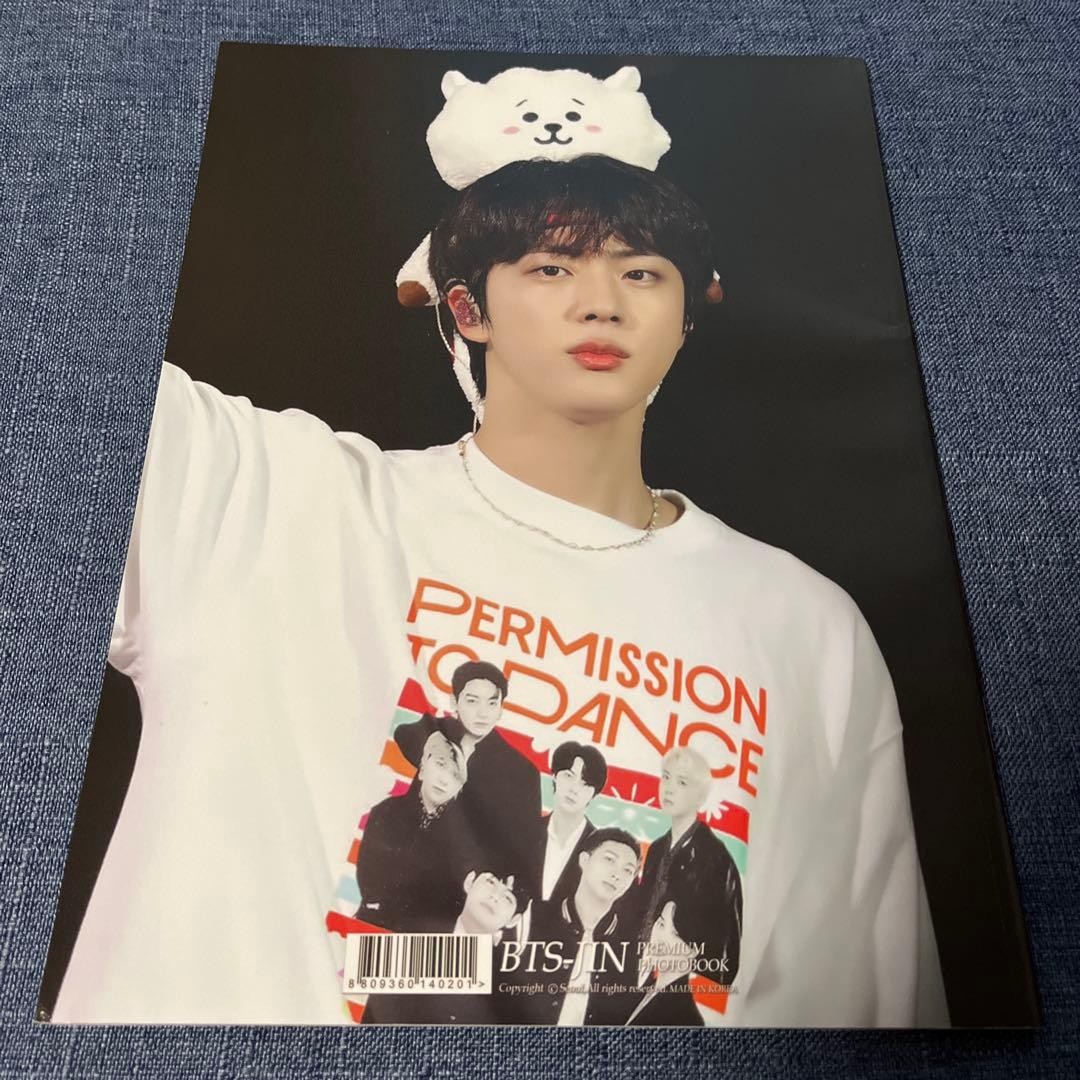 BTS JIN Photobook 8.7×12.0in 34 Pages Korean K-POP