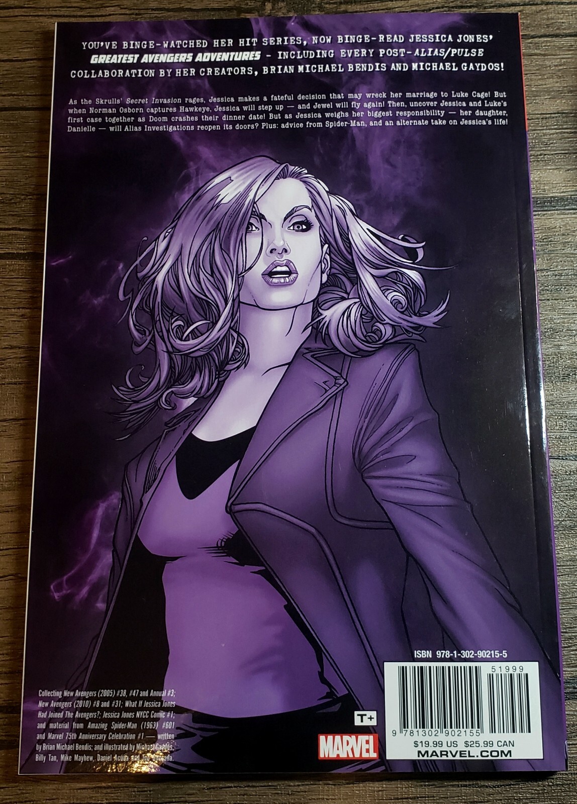 Jessica Jones : Avenger by Brian Michael Bendis (2016, Paperback)
