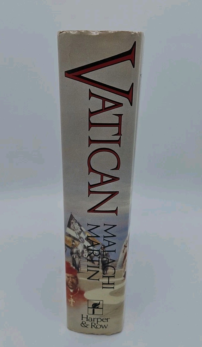 Vatican by Malachi Martin 1986 First Edition Hardcover
