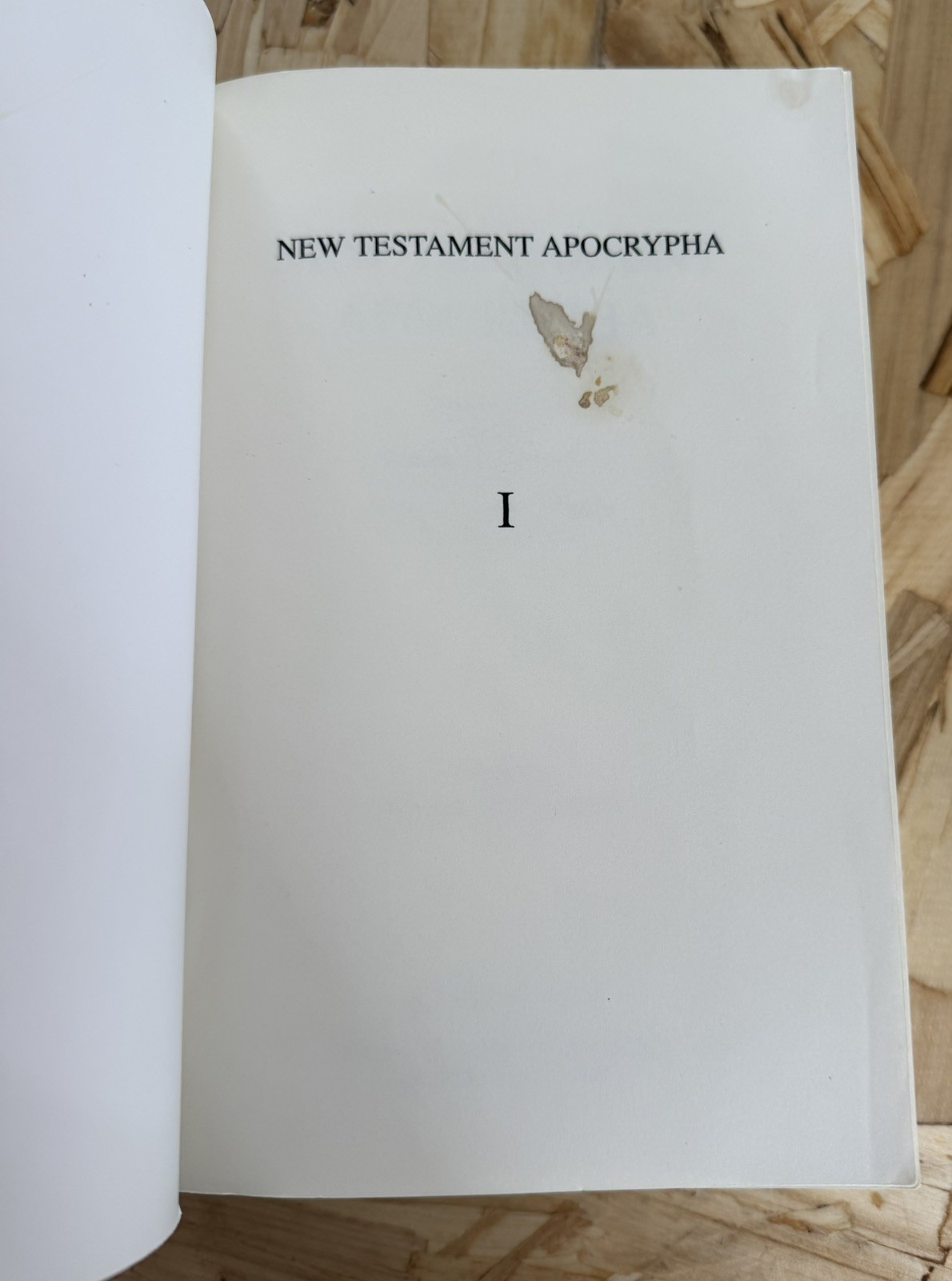 New Testament Apocrypha, Volume 1, Revised Edition: Gospels and Related Writings