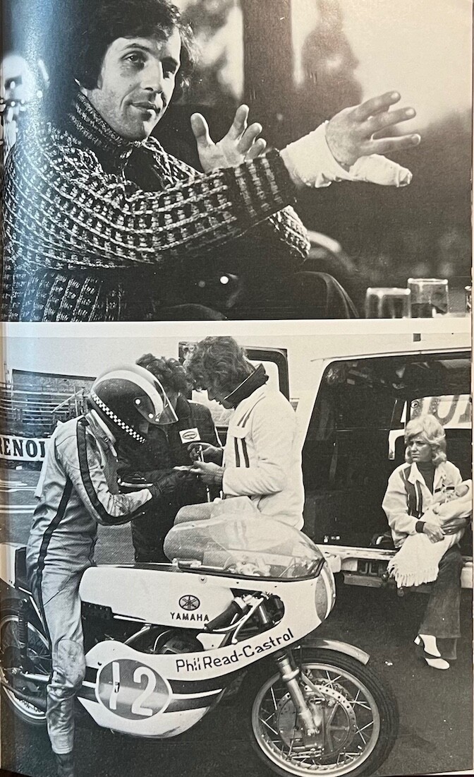 Phil Read-The Real Story 192 pages Vintage Road Racing Graeham Wright MV Agusta
