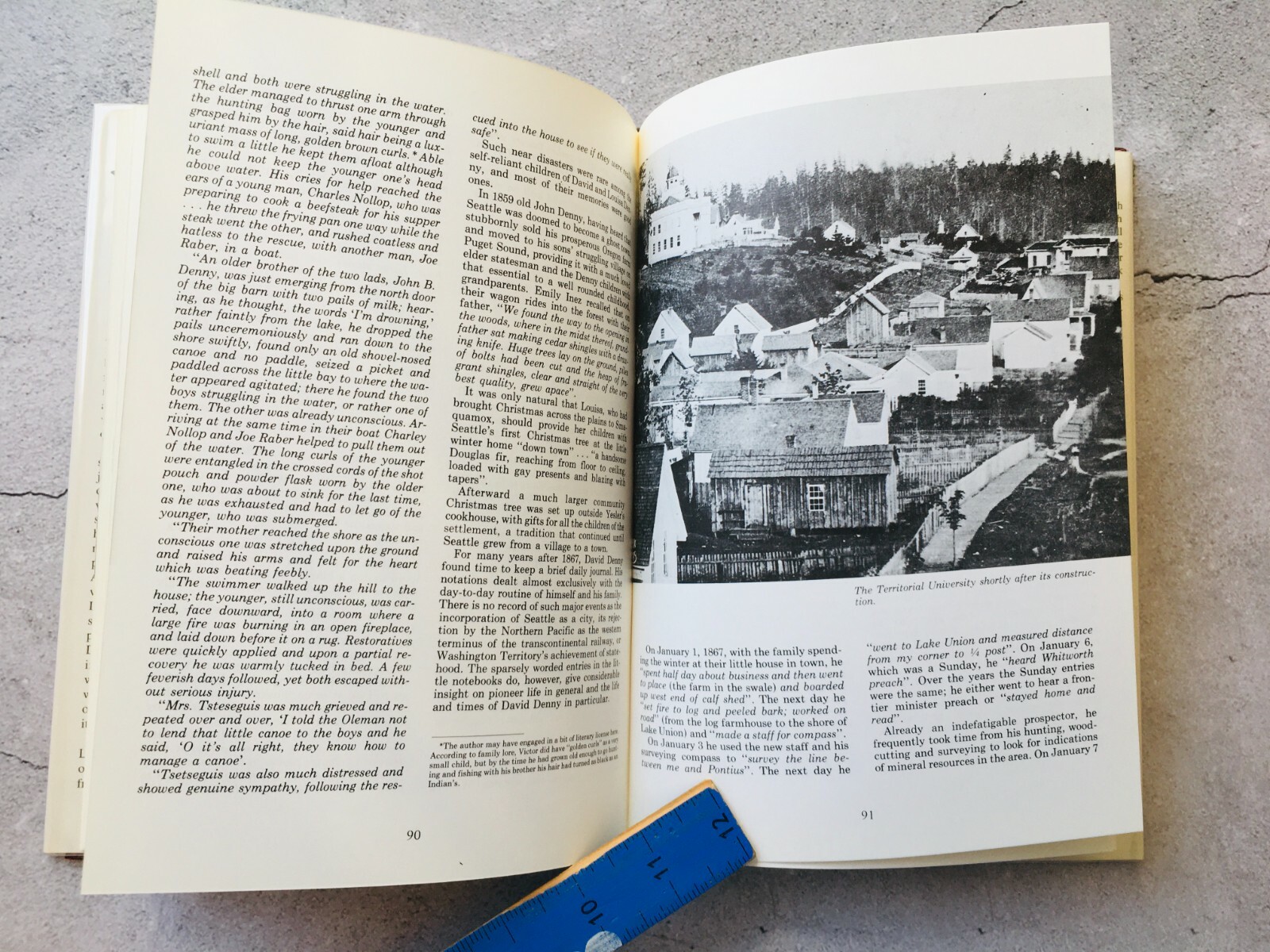 Westward to Alki The Story of David and Louisa Denny Book by Gordon Newell 1977