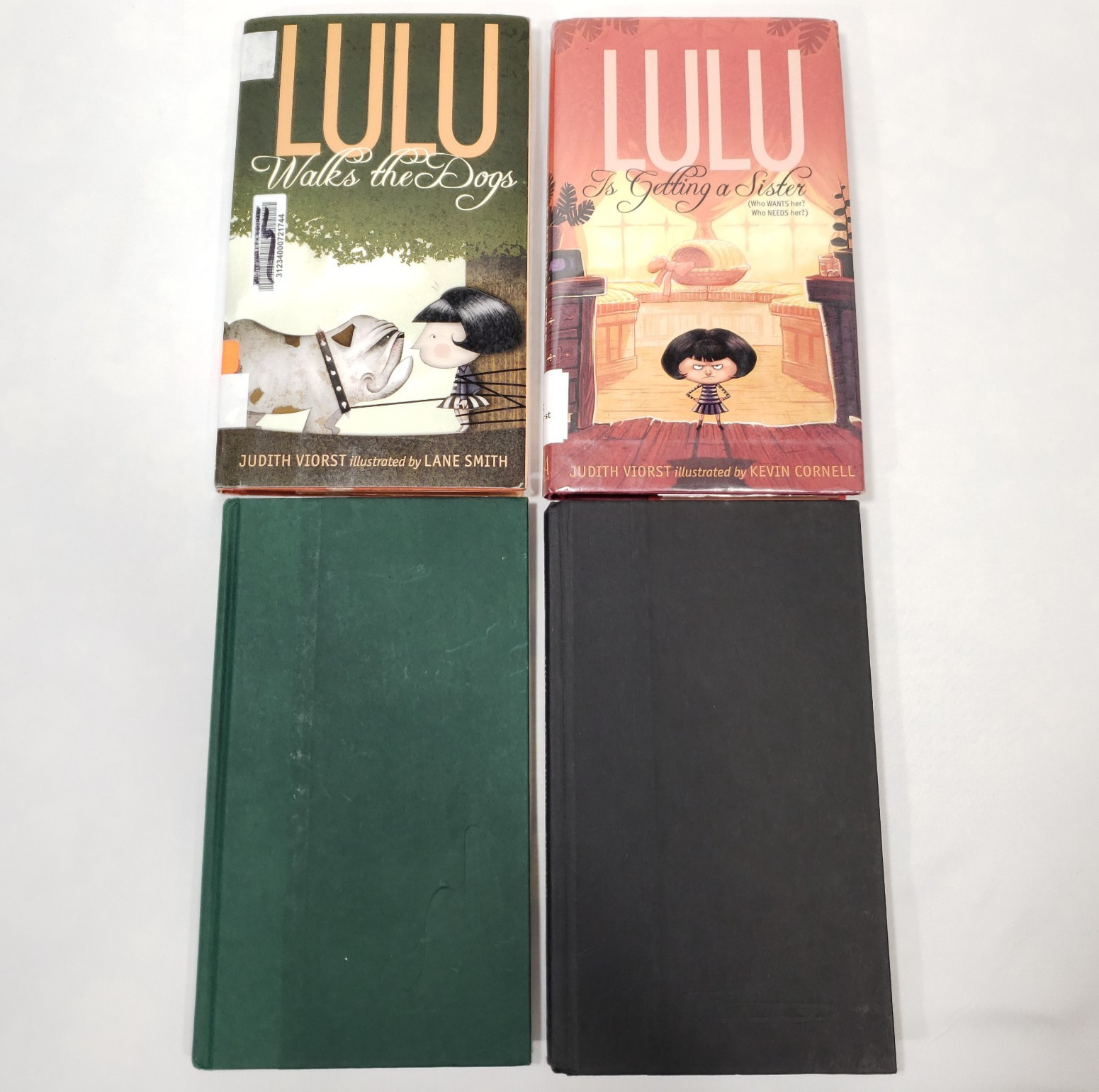 Lulu Books By Judith Viorst Complete Series Set Lot Of 4 Hardcover Chapter Books