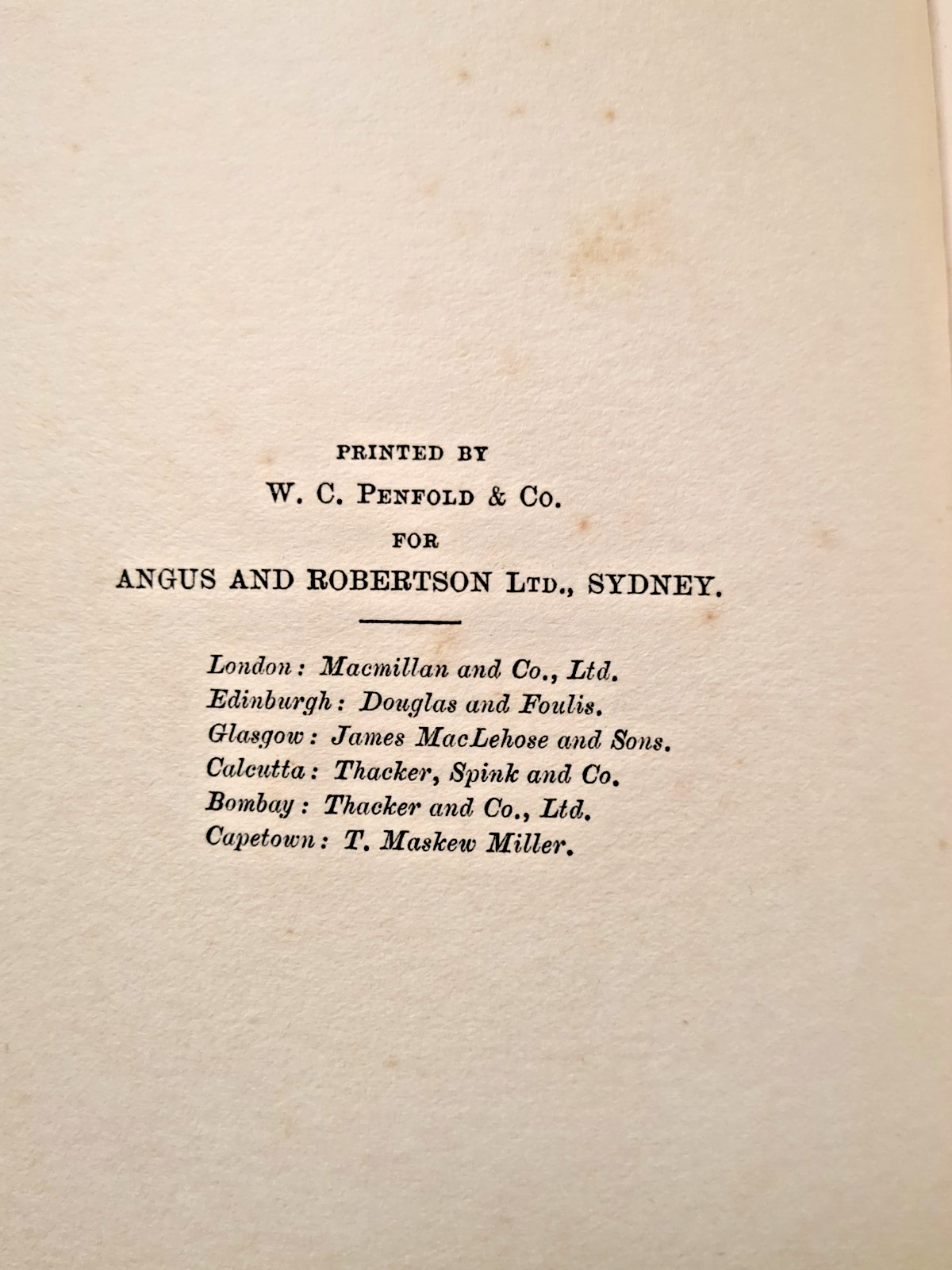 The Man from Snowy River and Other Verses by Banjo Paterson 1911, Rare edition