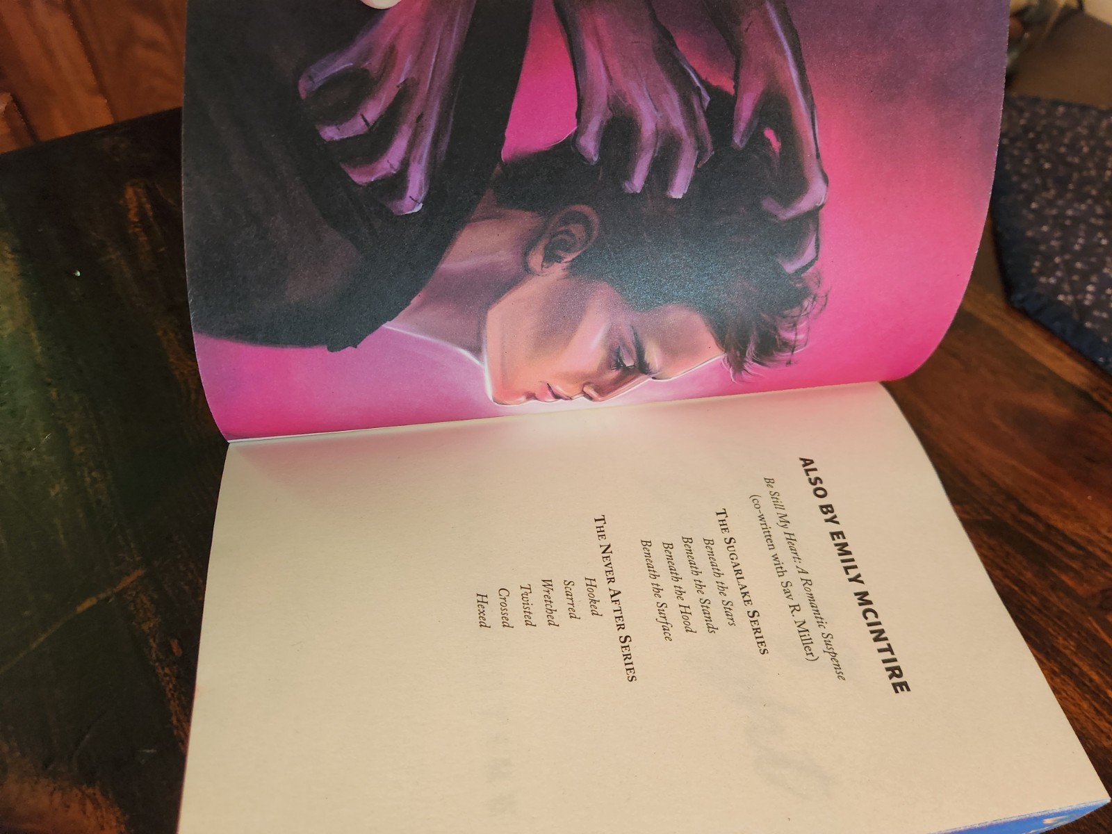 Burning Daylignt Emily Mcintire, Paperback, Sprayed Edges