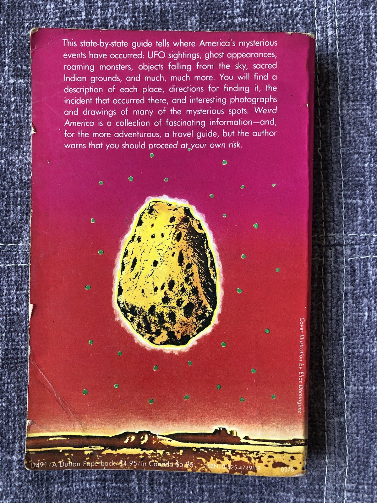 Weird America by Jim Brandon- A Guide to Places of Mystery in the U.S. 1st Ed.