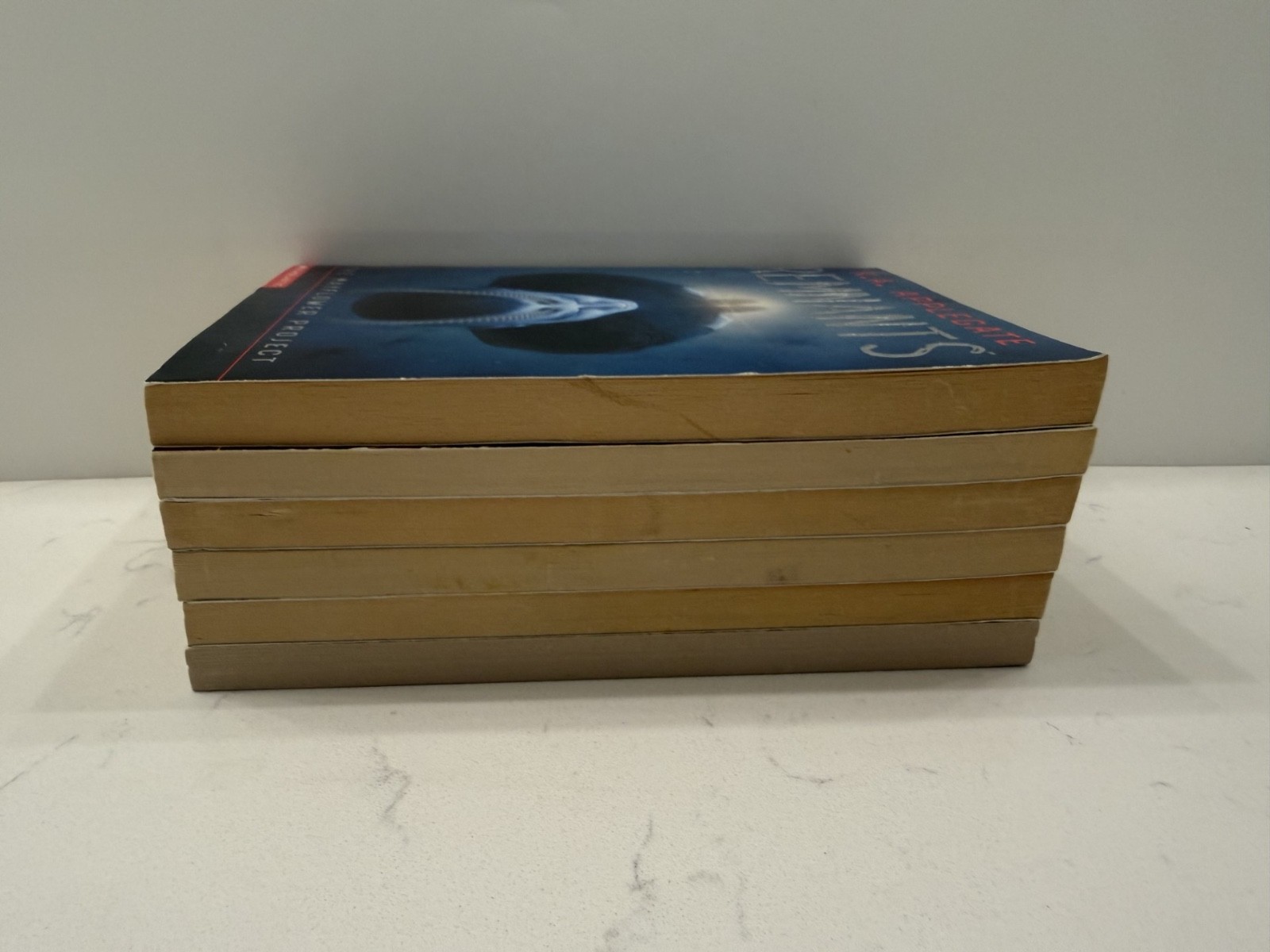 Lot of 6 Vtg KA Applegate REMNANTS ppbs #1-5 + 13 (Animorphs) 4 are 1st print