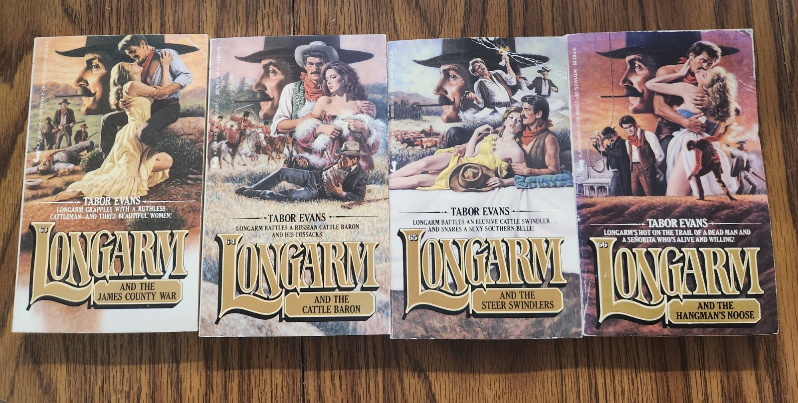 Longarm Series Of Western Romance Paperback Books (Lot Of 14 “New Old Stock”)
