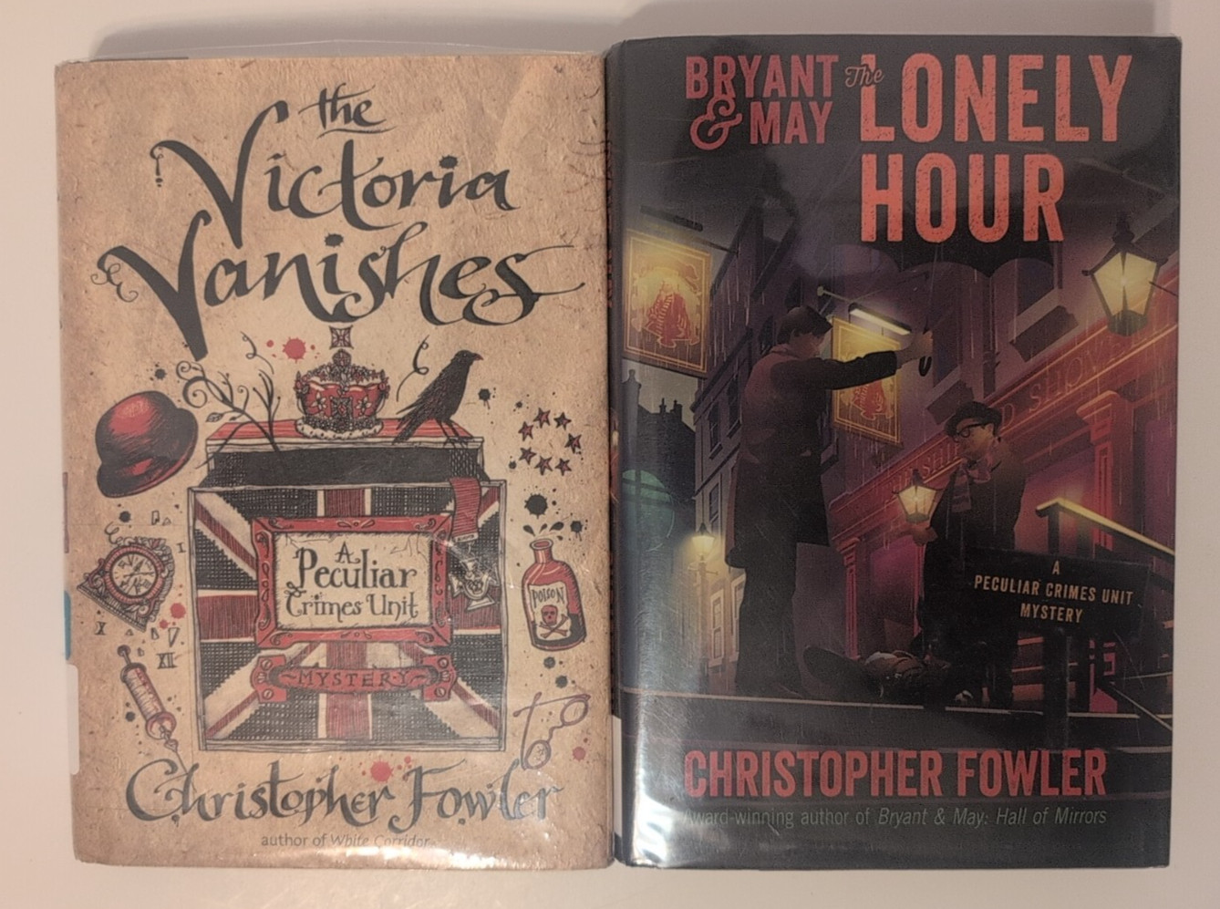 Lot of 6 Christopher Fowler BRYANT & MAY A Peculiar Crimes Unit Mystery HC Books