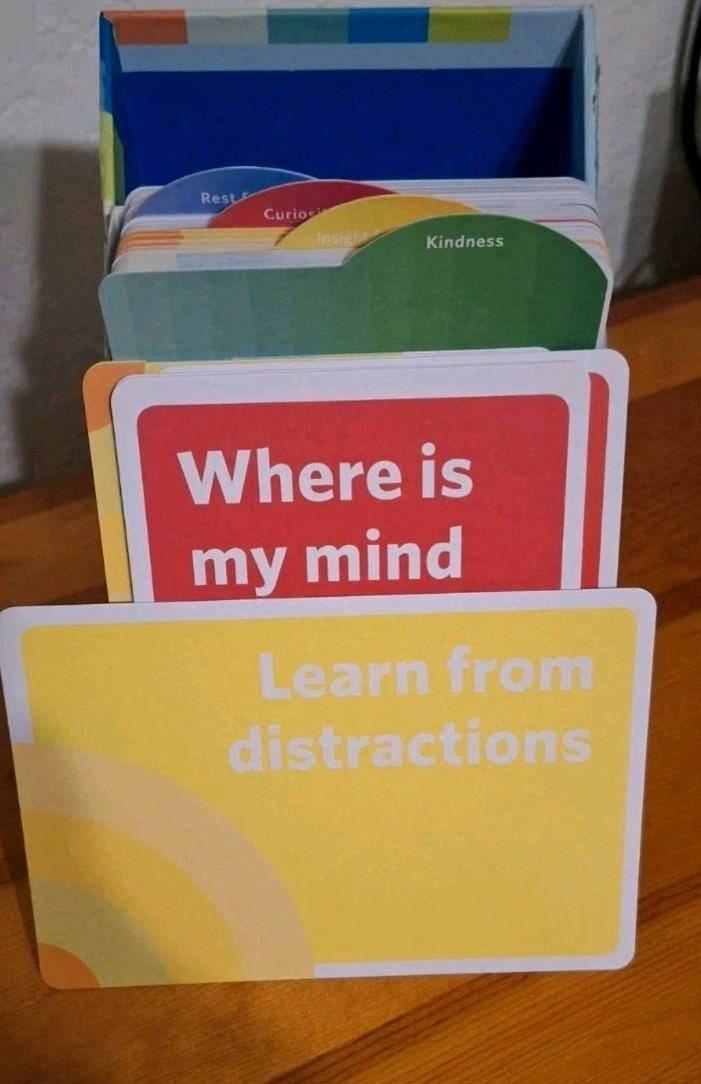 Minfullness Adult Coloring Books & Deck Of Mindfulness Cards Self-Care Posative