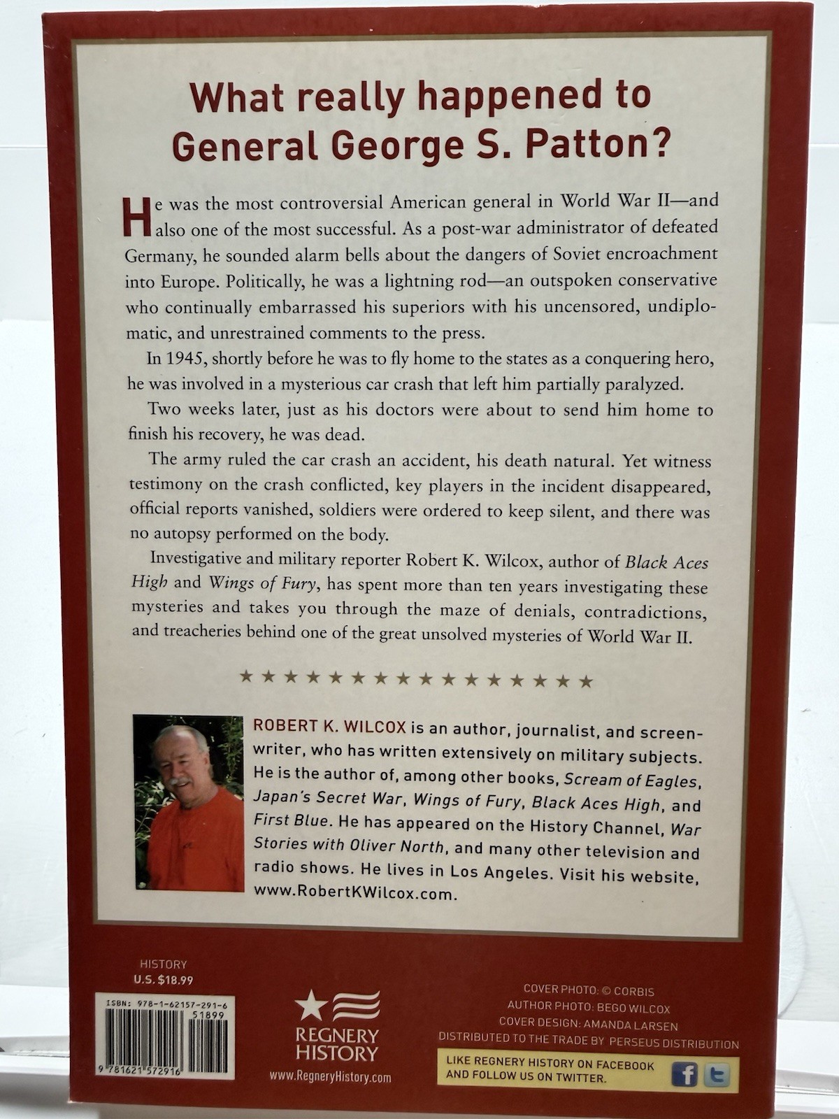 Target Patton Robert K Wilcox 2014 First Printing PB George S Patton WWII