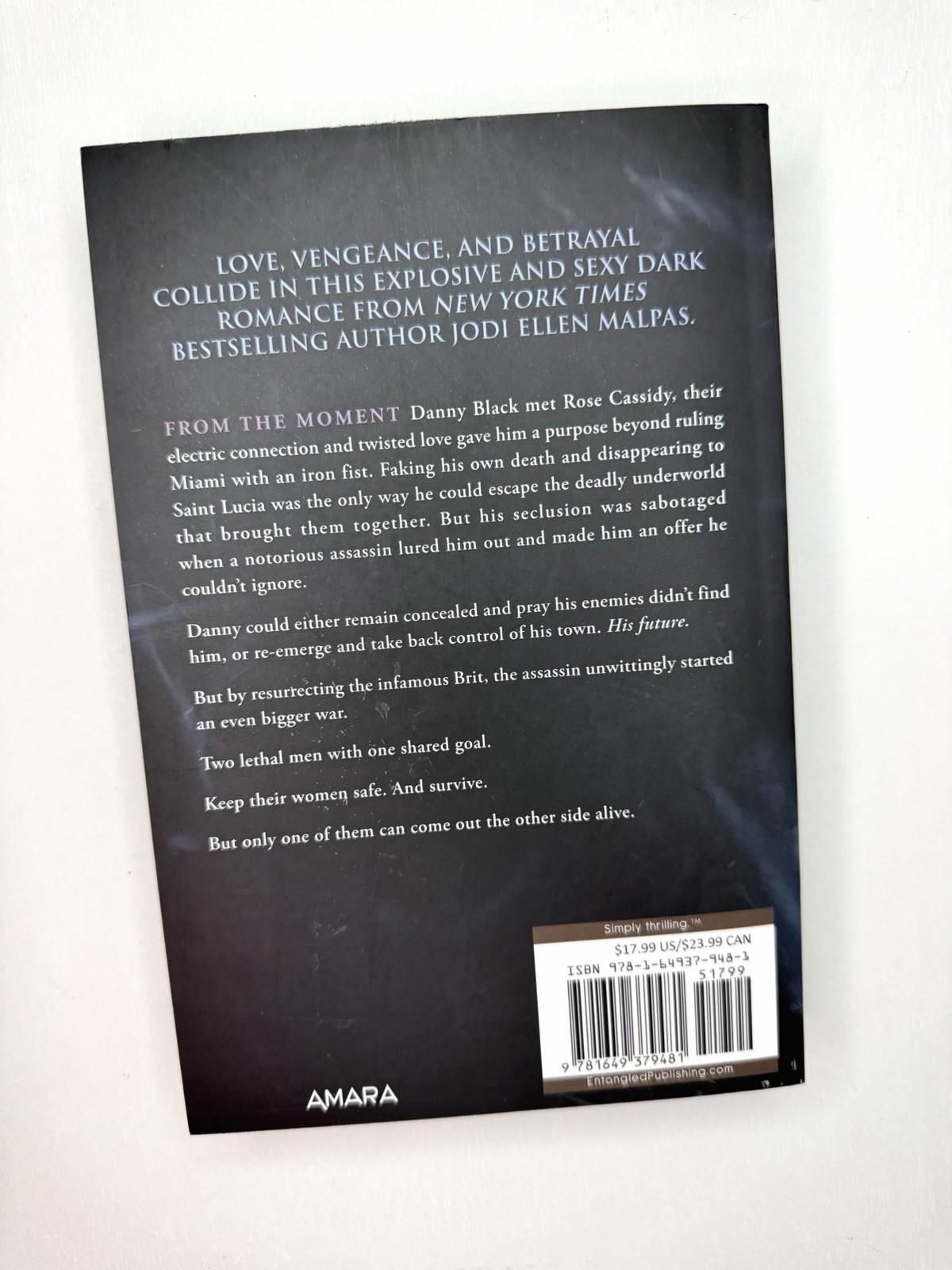 Resurrection by Jodi Ellen Malpas – Sprayed Edges – Paperback – New