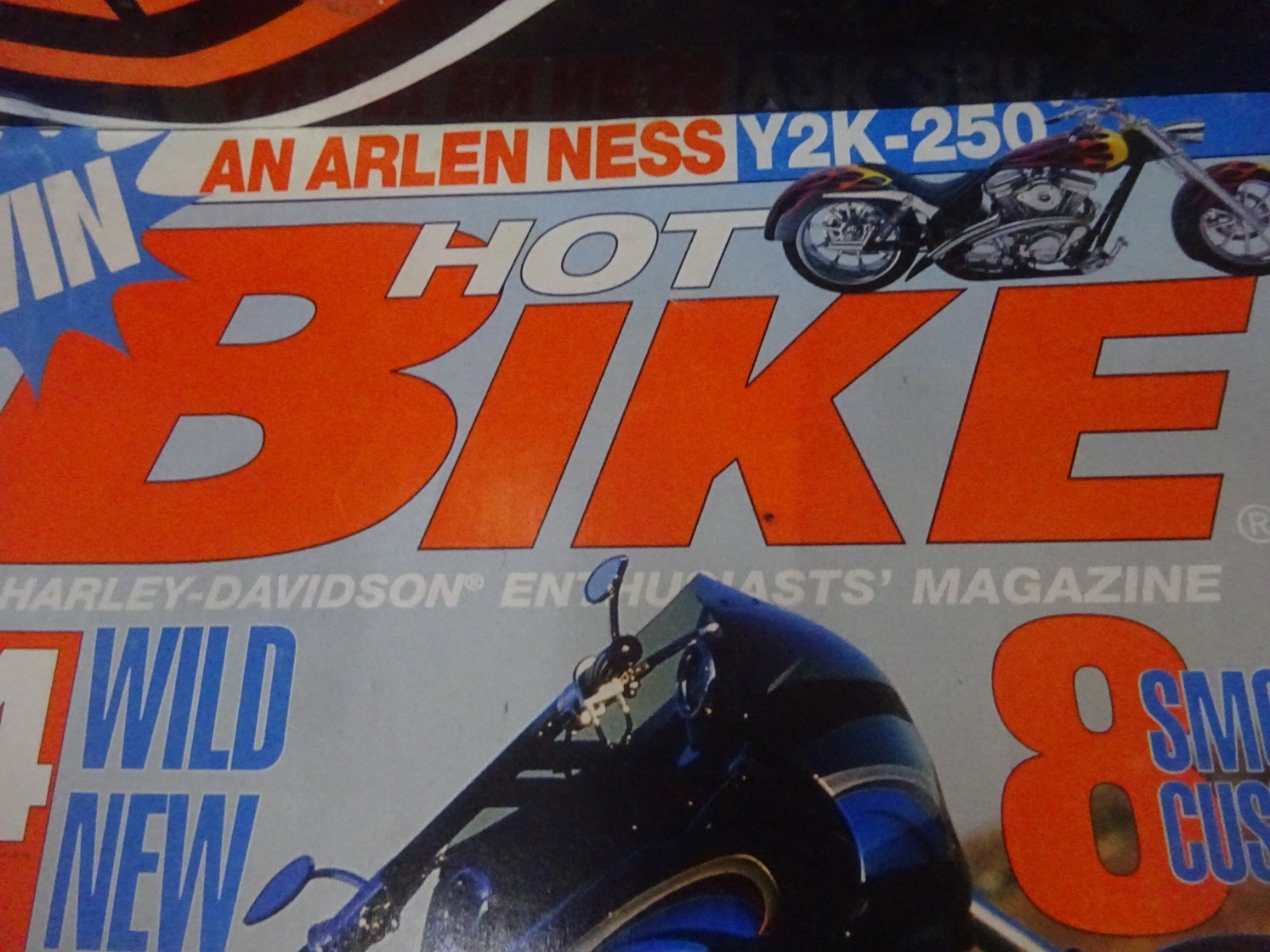 ASSORTMENT OF 5 OLDER HOT BIKE MAGAZINES