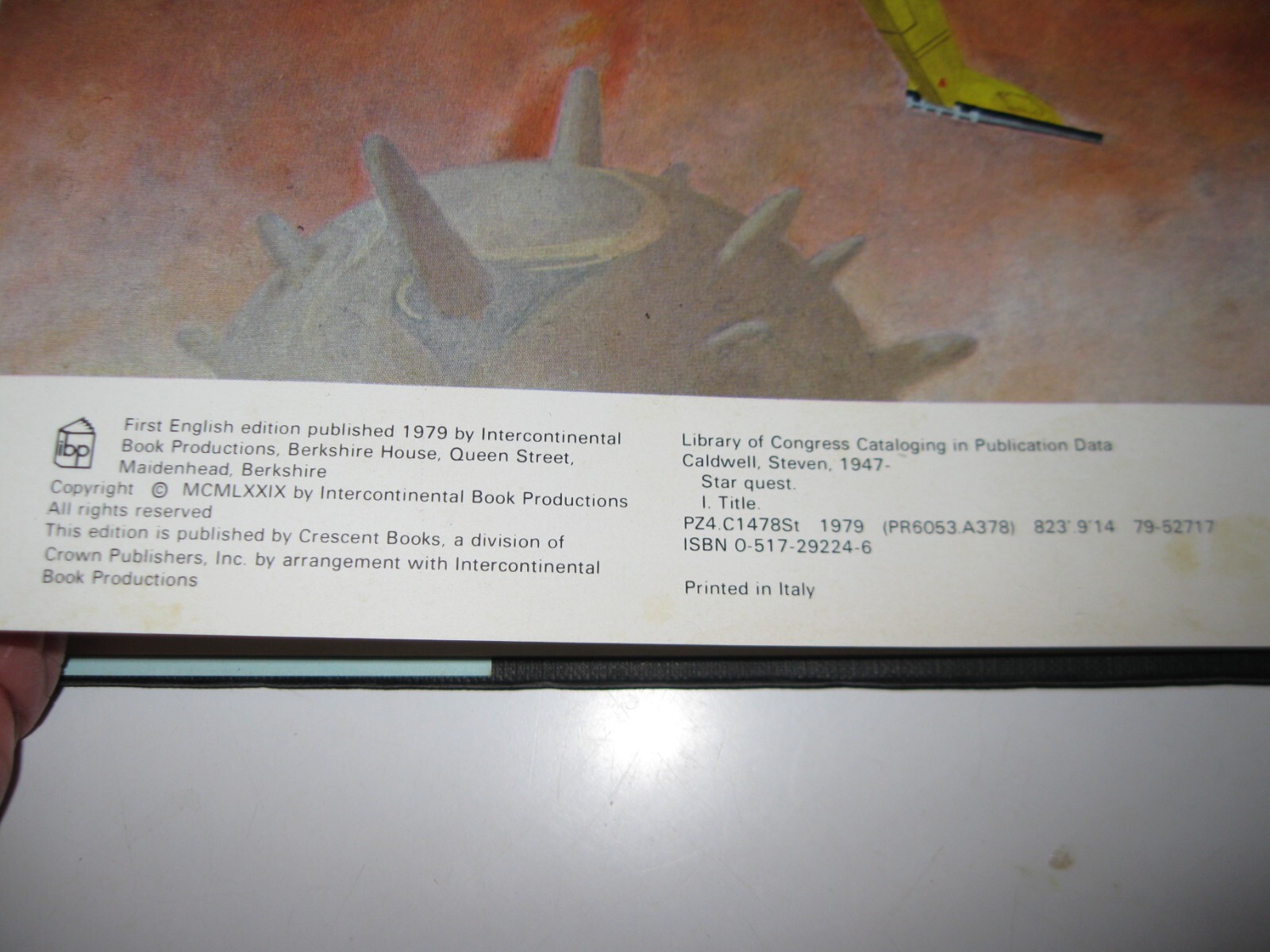 Star Quest, Galactic Encounters, by Steven Caldwell, copyright 1979