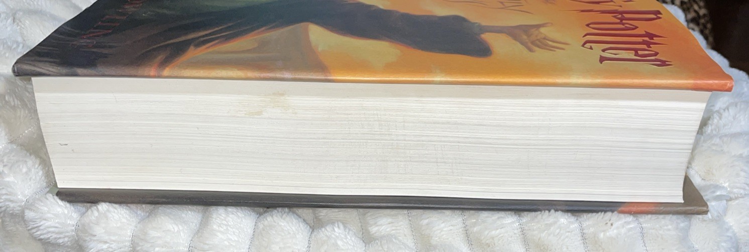 Harry Potter and the Deathly Hallows J.K. Rowling 1st/1st 2007 RARE Page Errors