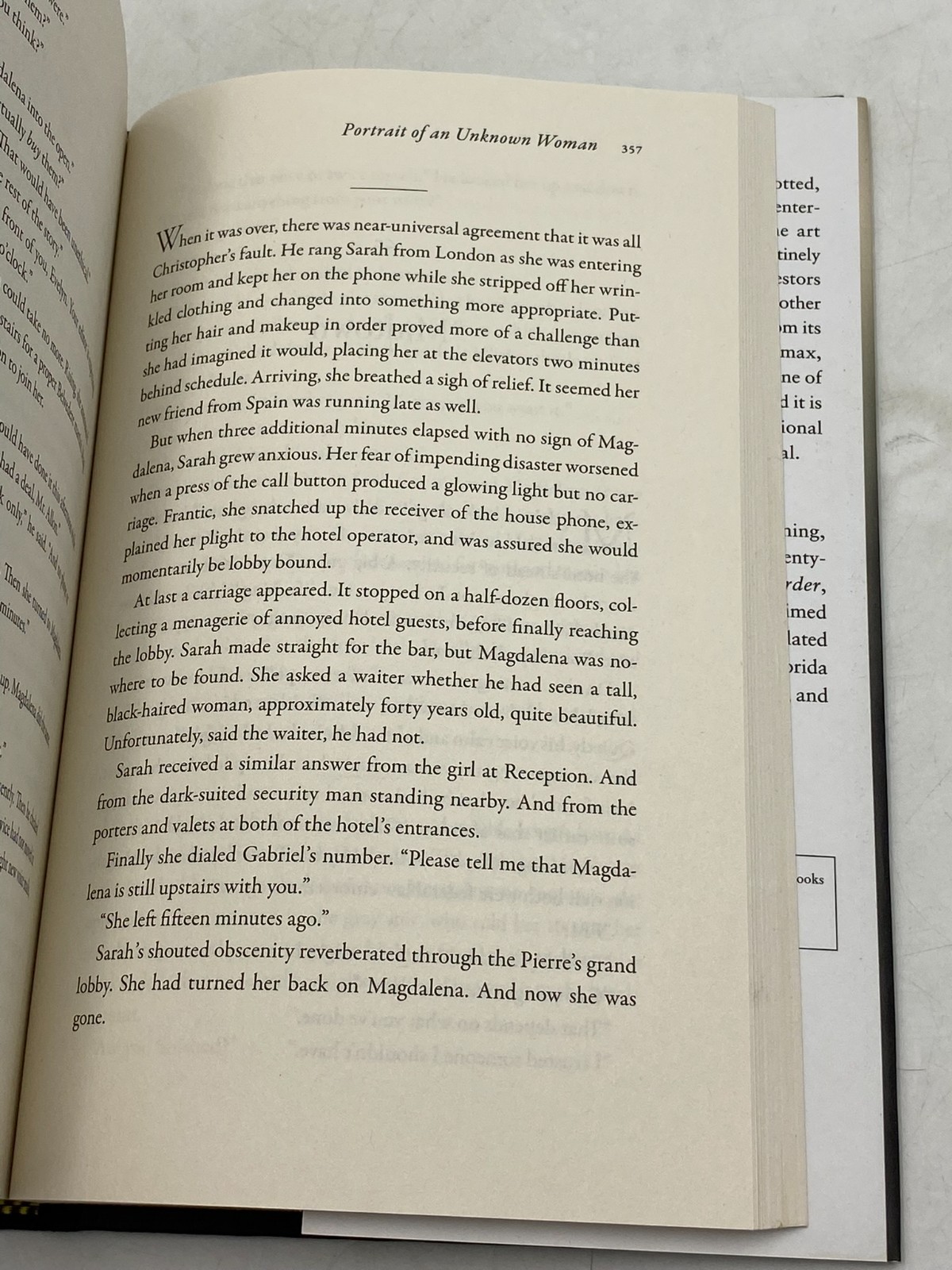 Portrait of an Unknown Woman : A Novel by Daniel Silva (2022, Hardcover) SIGNED