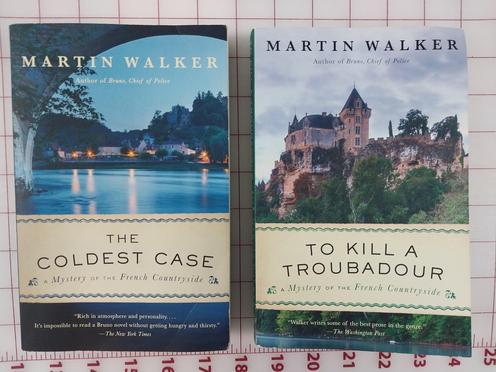 6 Books Lot French Countryside Mystery series MARTIN WALKER Bruno chief police