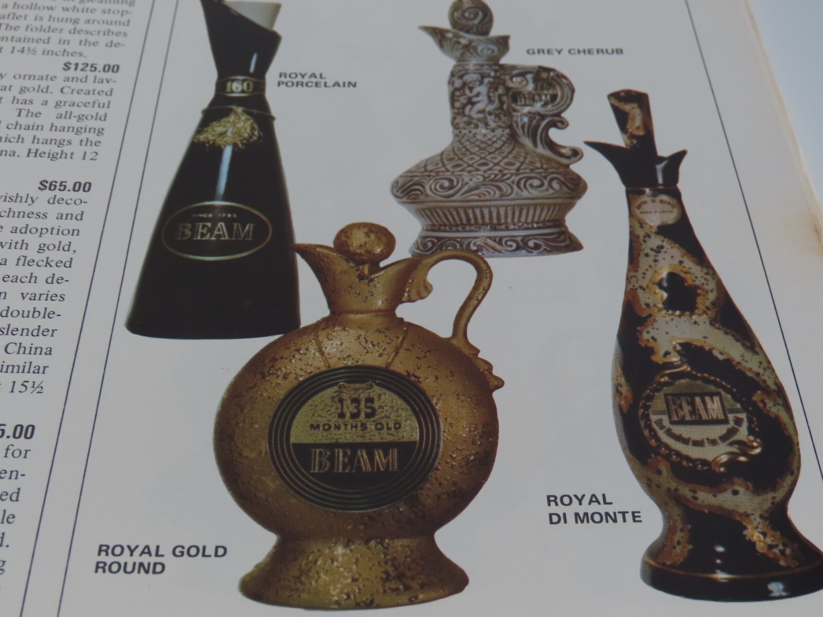 The Story of Jim Beam Bottles Identification & Price Guide Book 1972-73 Cembura