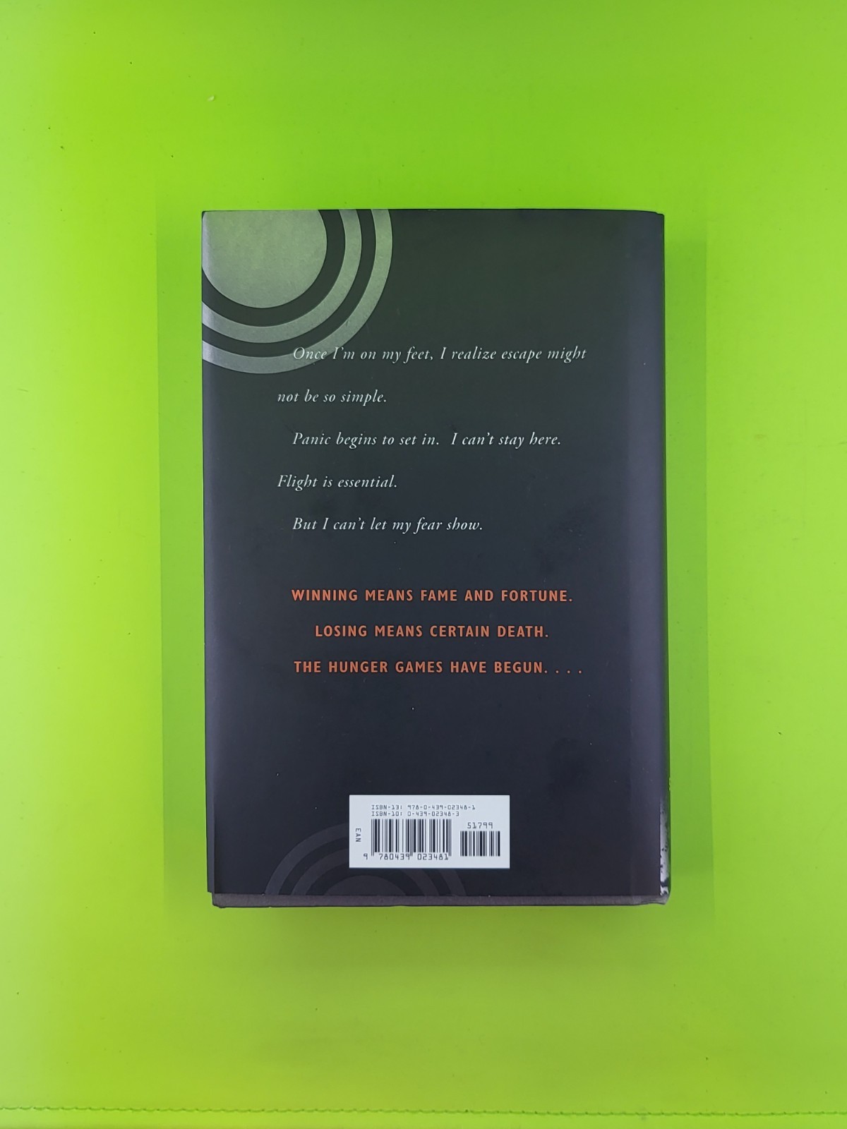 The Hunger Games, Suzanne Collins, First Edition, Eleventh Printing 2008 Unread