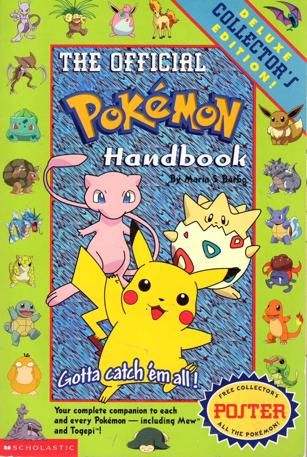 Pokemon: Official Pokemon Handbook: Deluxe Collecters’ Edition…